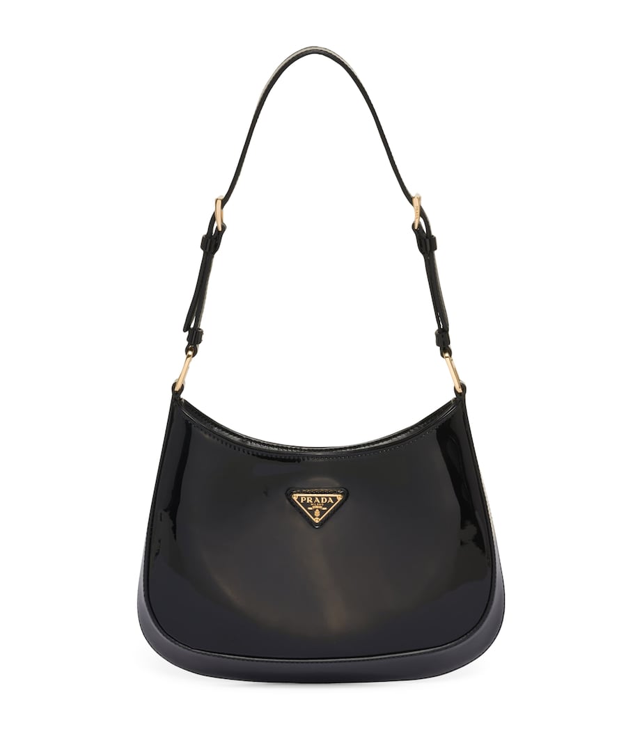 Prada Patent Leather Cleo Shoulder Bag Image 1