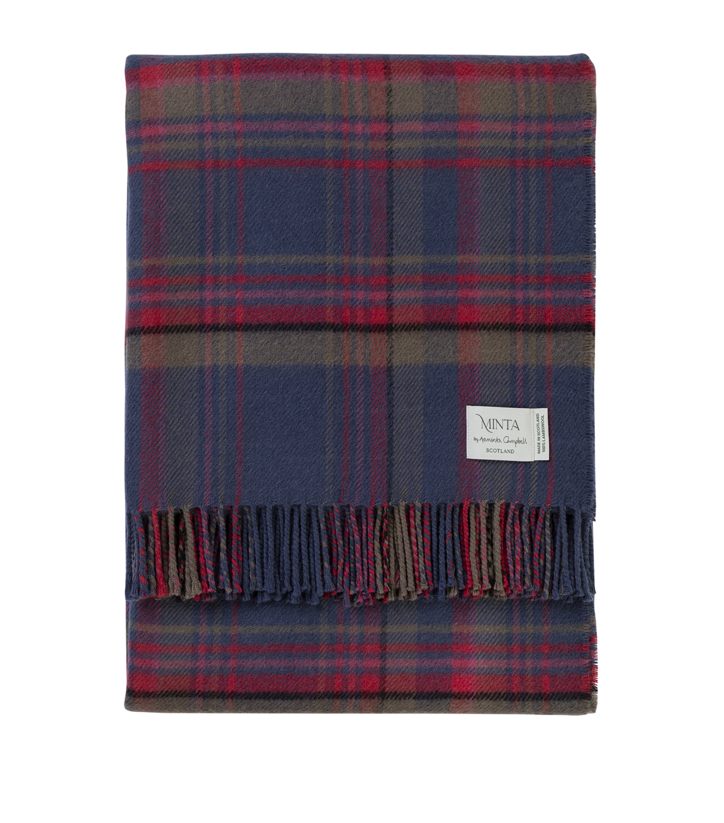 Araminta Campbell Wool Highlands At Dusk Throw (140cm x 180cm) | Harrods UK
