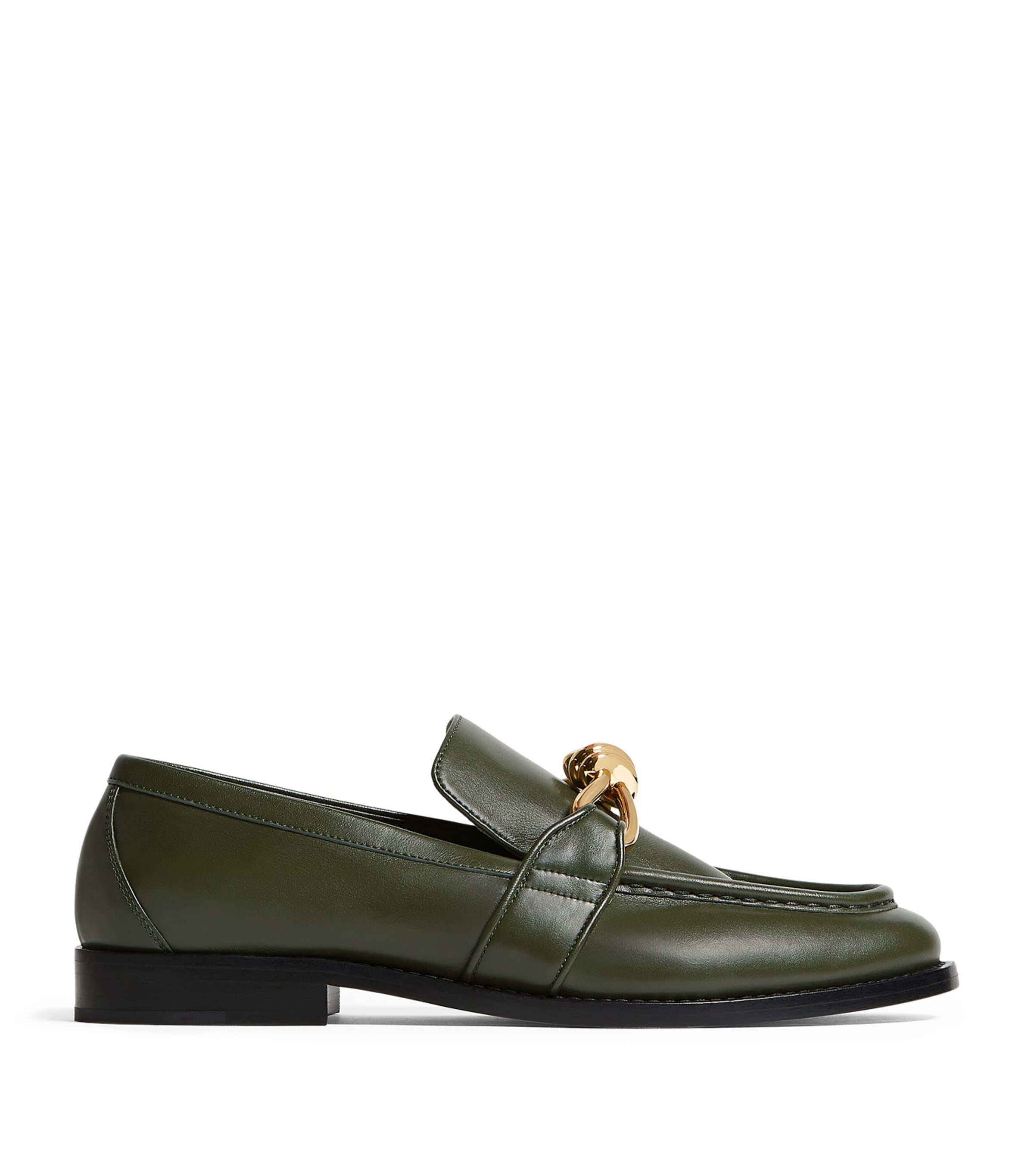 Bottega Veneta Leather Astaire Loafers Image 1