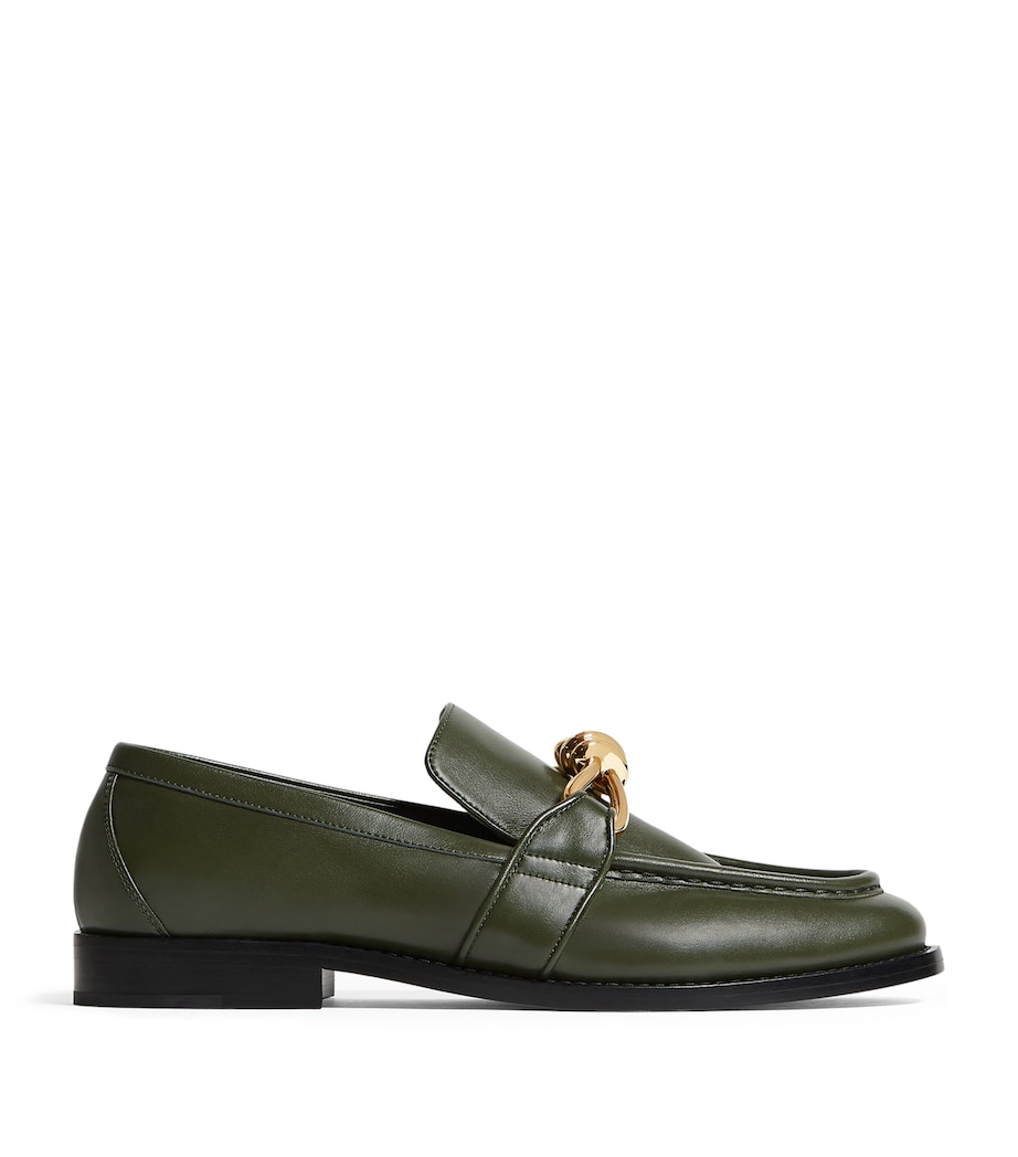 Bottega Veneta Leather Astaire Loafers Image 1