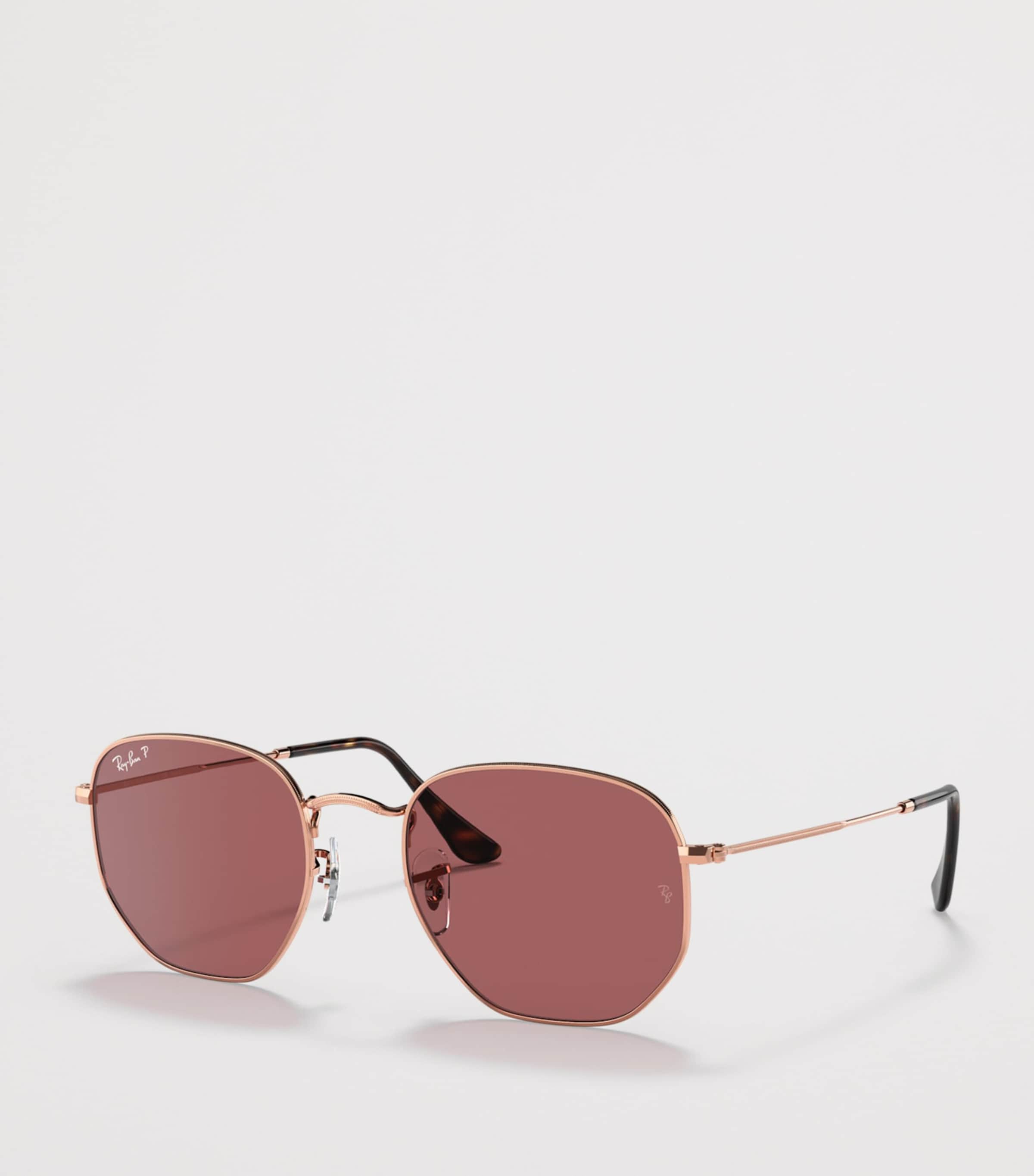 Ray-Ban RB3548N Hexagonal Flat Lenses Irregular Sunglasses Image 2