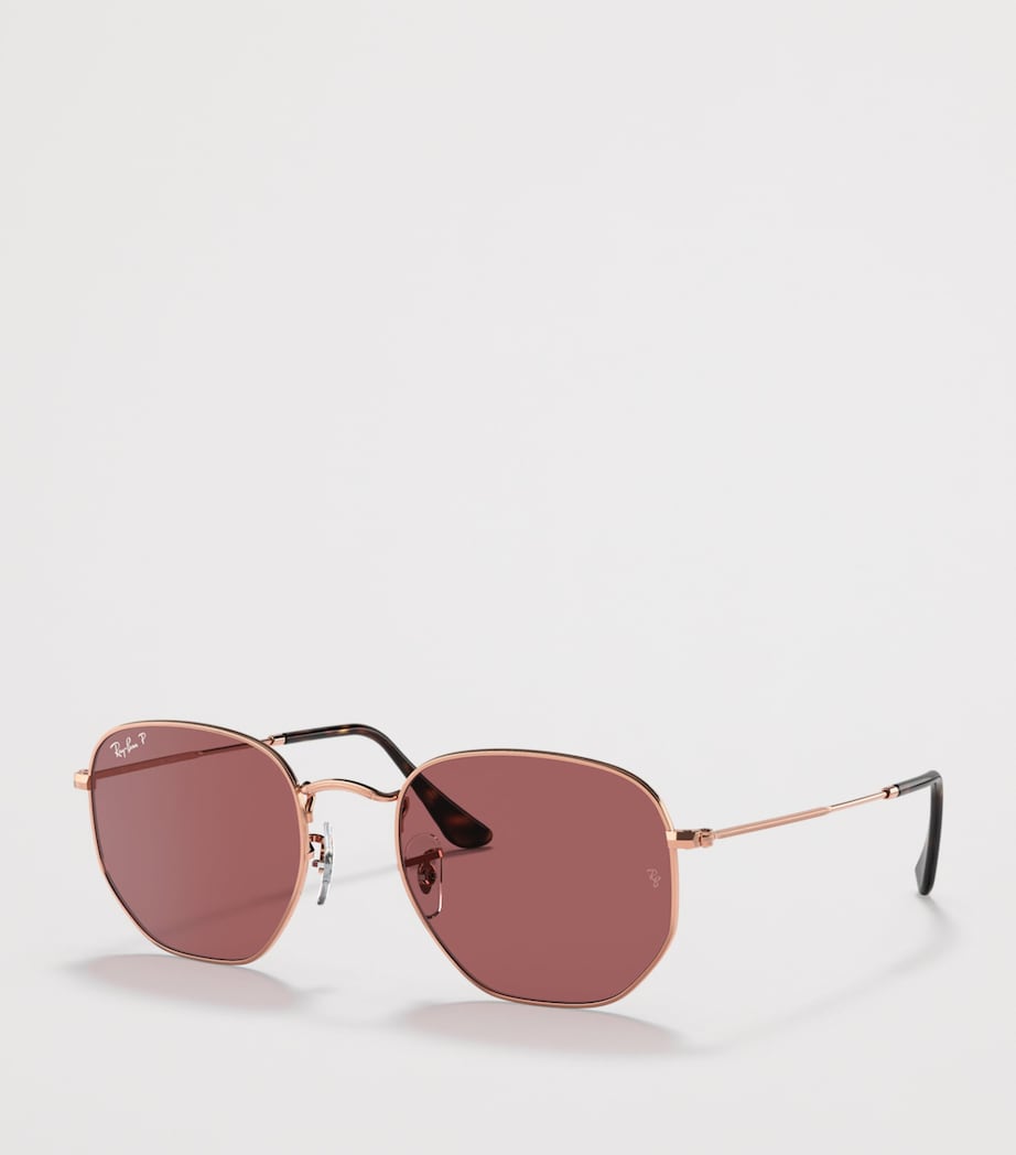 Ray-Ban RB3548N Hexagonal Flat Lenses Irregular Sunglasses Image 2