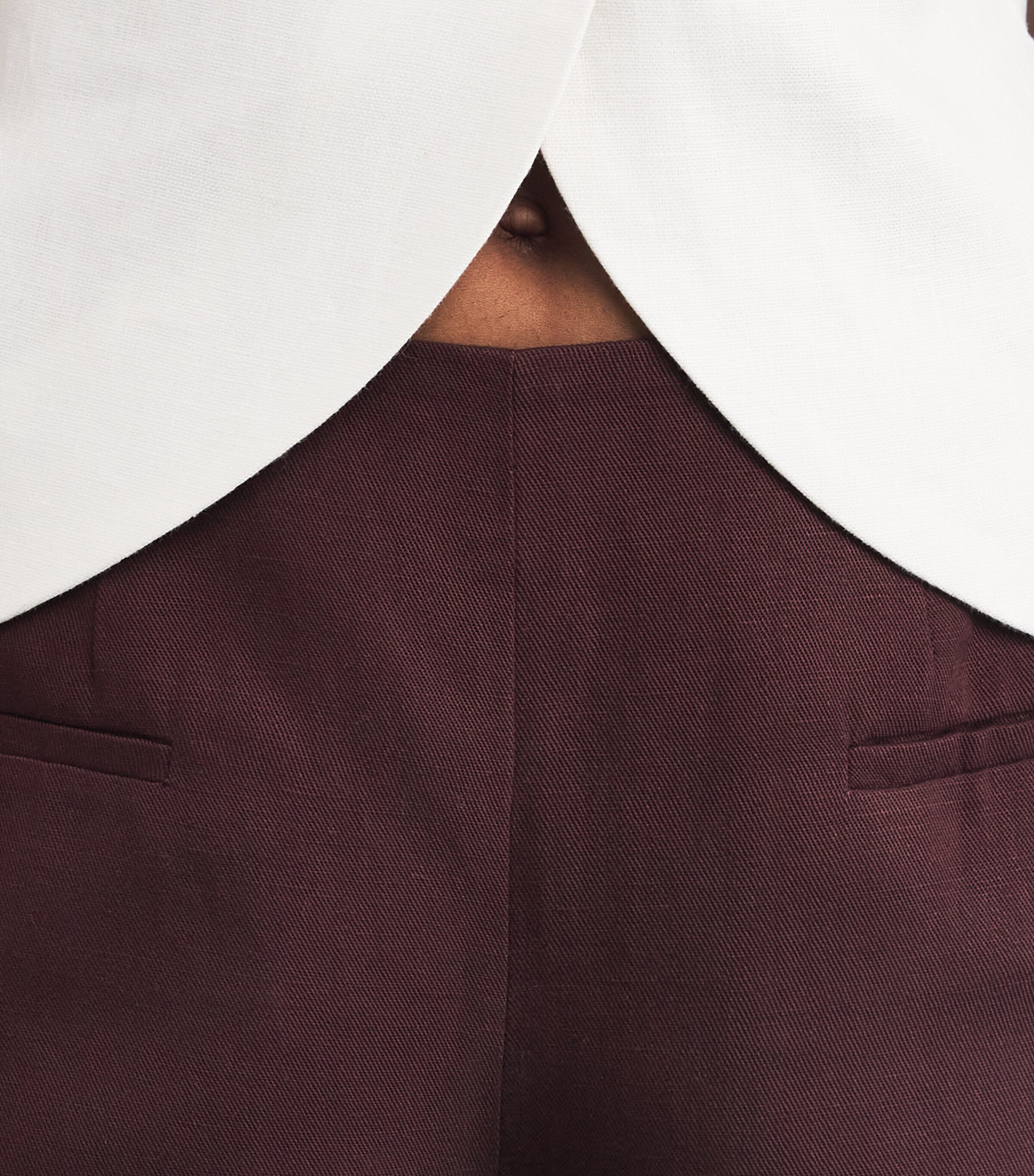 Faithfull the Brand Womens Florine Shorts Port Image 6