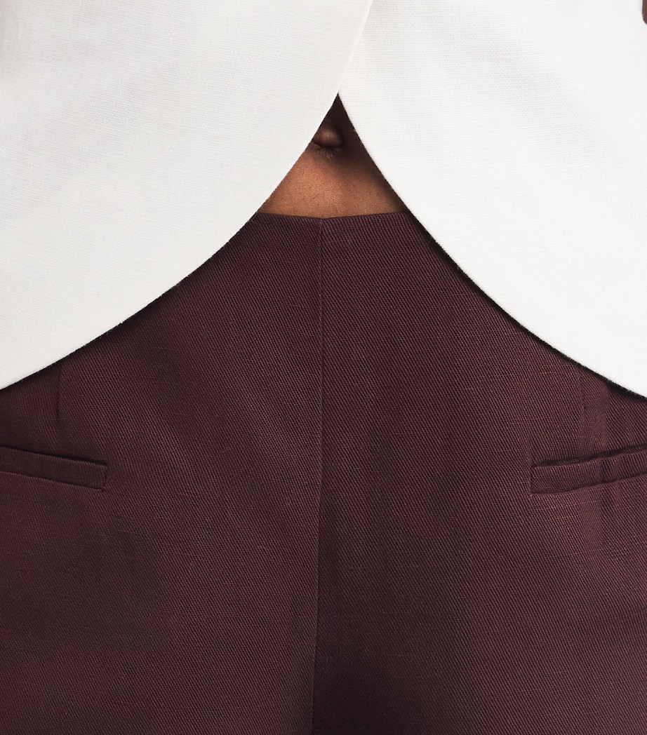 Faithfull the Brand Womens Florine Shorts Port Image 6