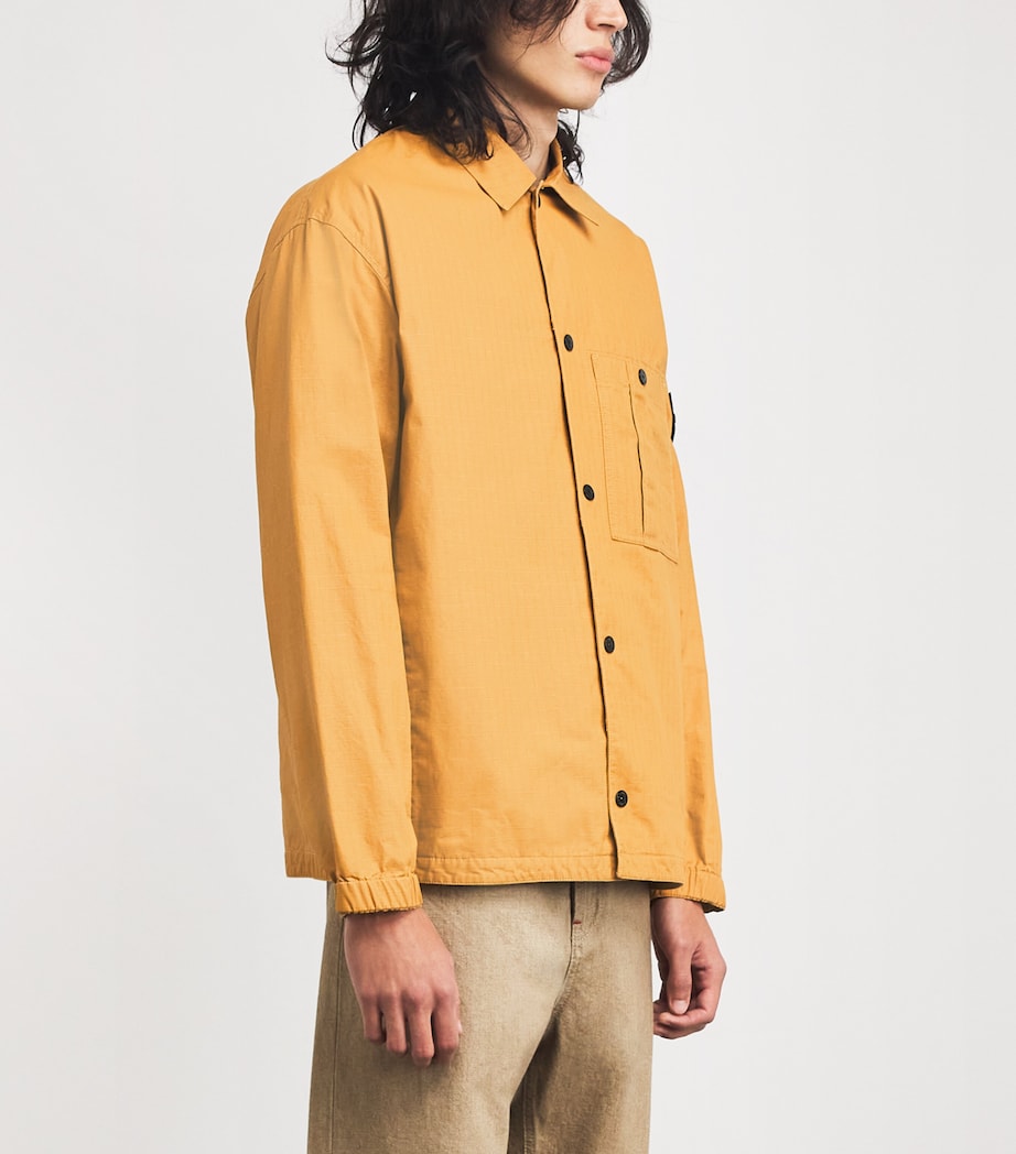 Technical Cotton Compass Shacket V0034 Image 3