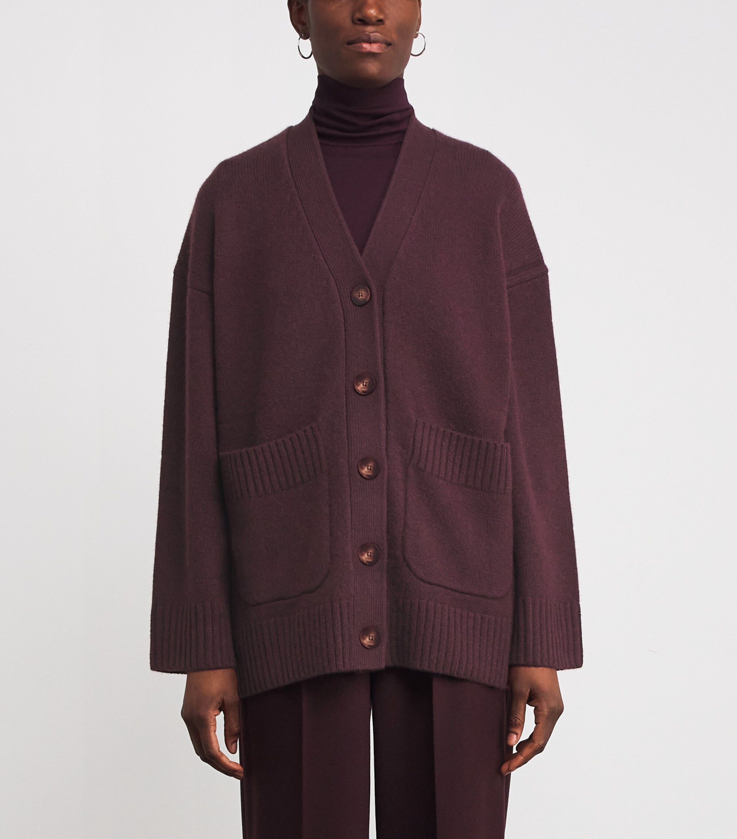 Cashmere Luxe Cardigan MARASCHINO Image 3