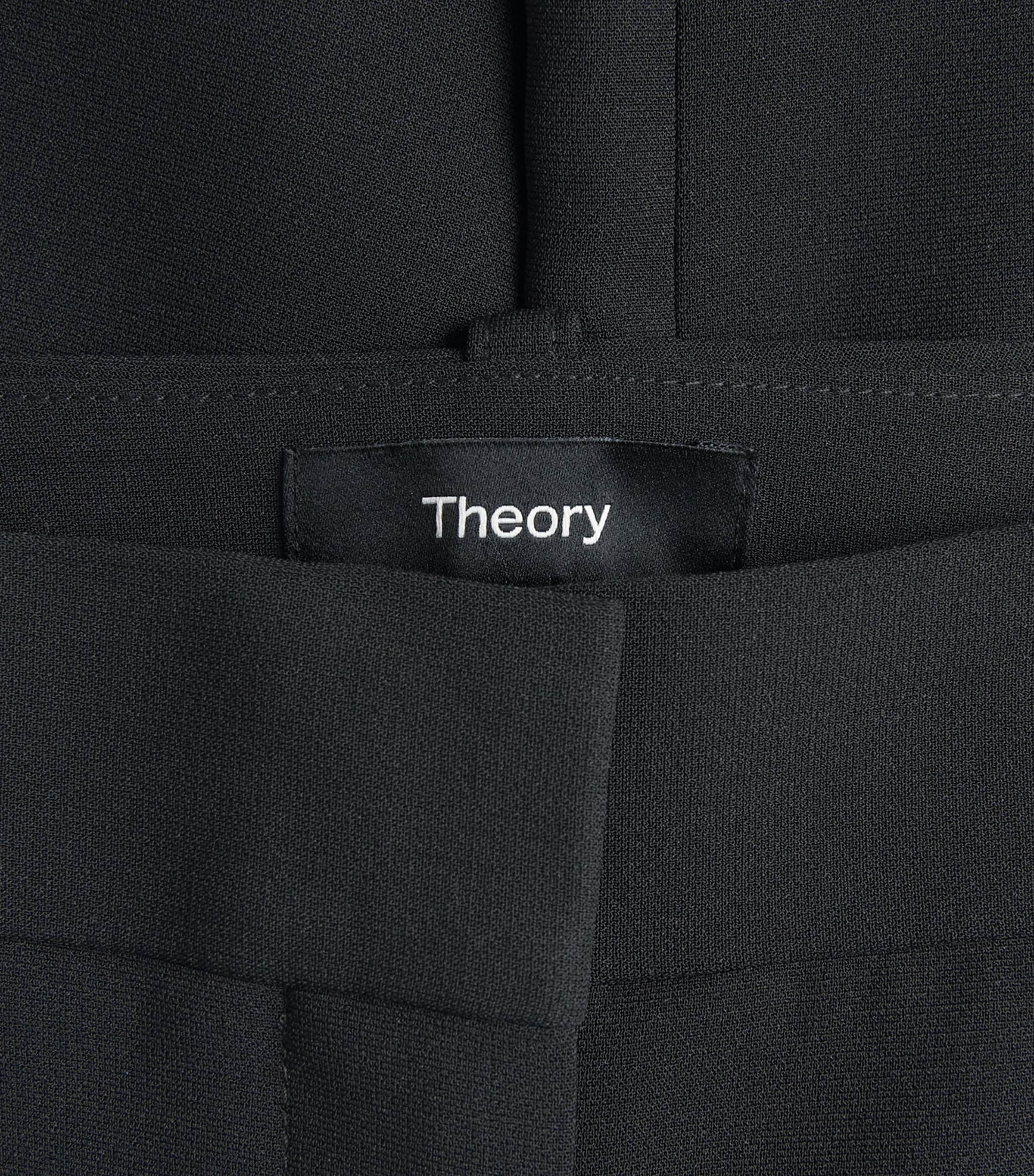 Theory Womens Straight Marcee Trousers Black Image 6