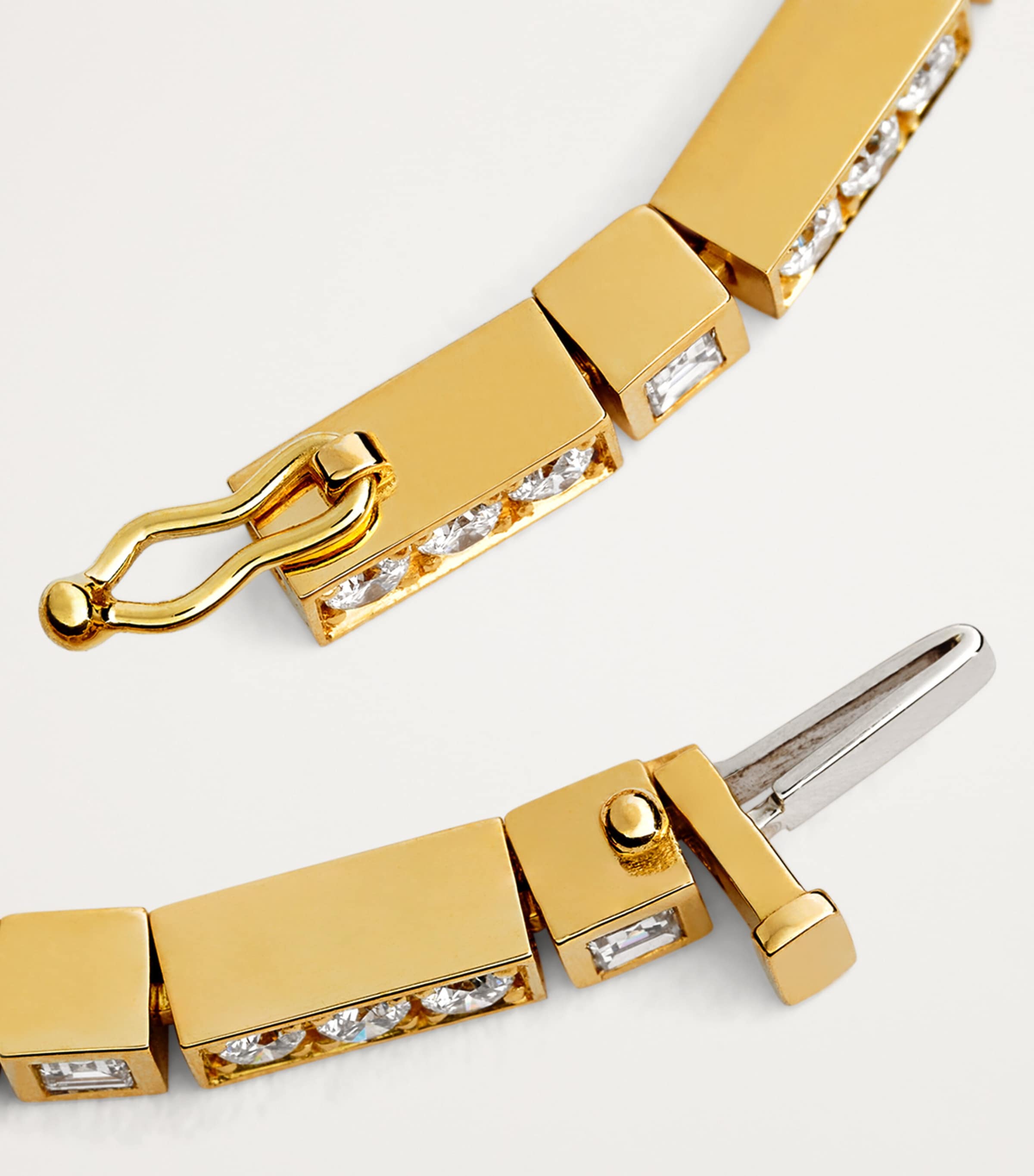 Yellow Gold and Diamond La Nuit Tennis Bracelet YELLOW GOLD Image 4