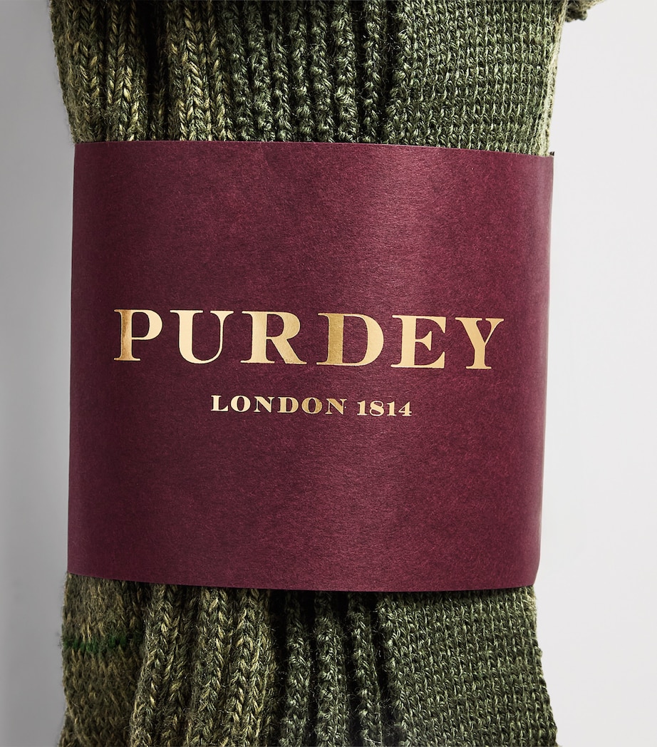 Purdey Mens Alpaca-Wool Aberdeen Socks Ldn Image 2