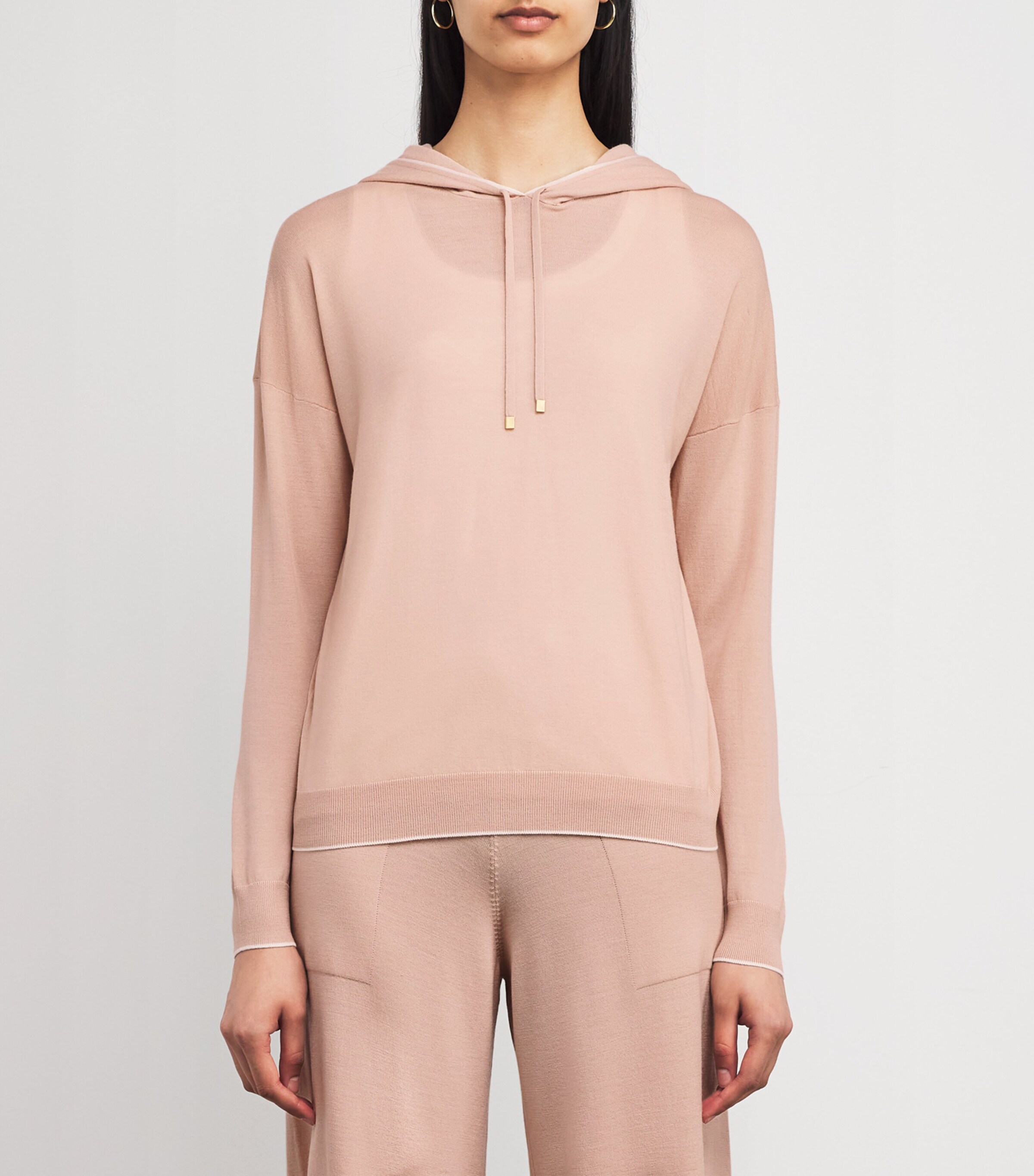 Wool Hoodie ANTICO, BIANCO Image 3