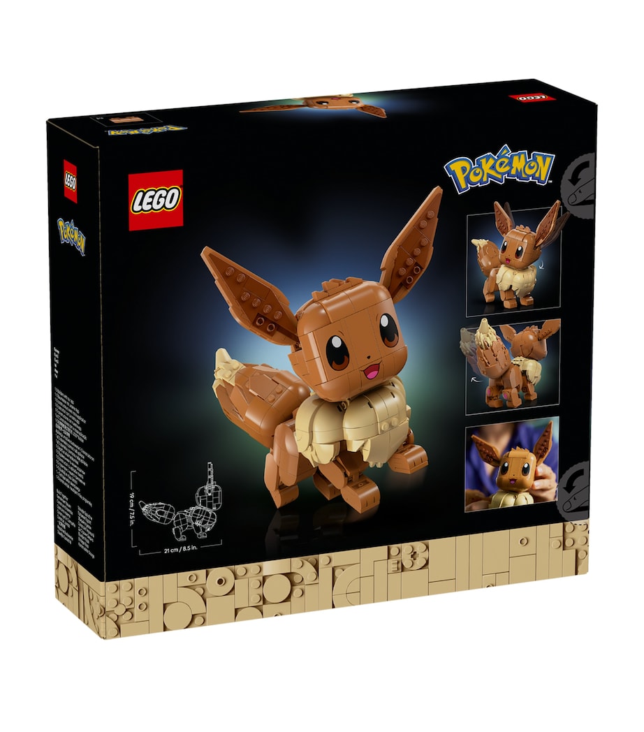 Lego Pokémon Eevee Figure Model Kit 72151 Image 2