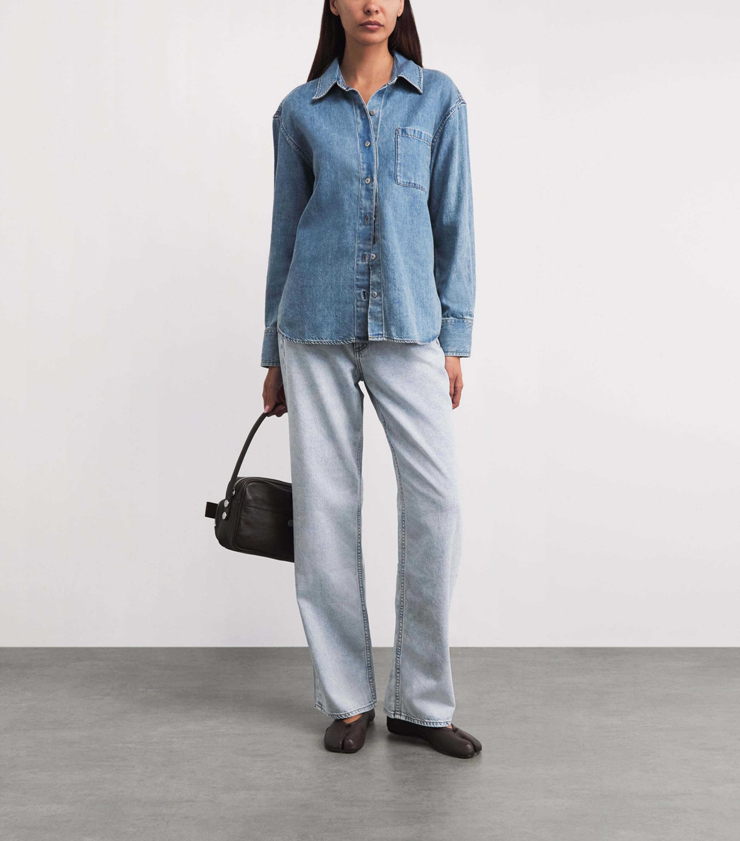 Rag & Bone Womens Shea Straight Jeans Cliffside Image 2