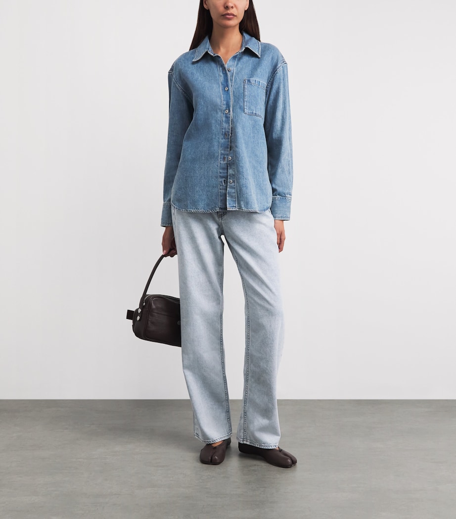 Rag & Bone Womens Shea Straight Jeans Cliffside Image 2