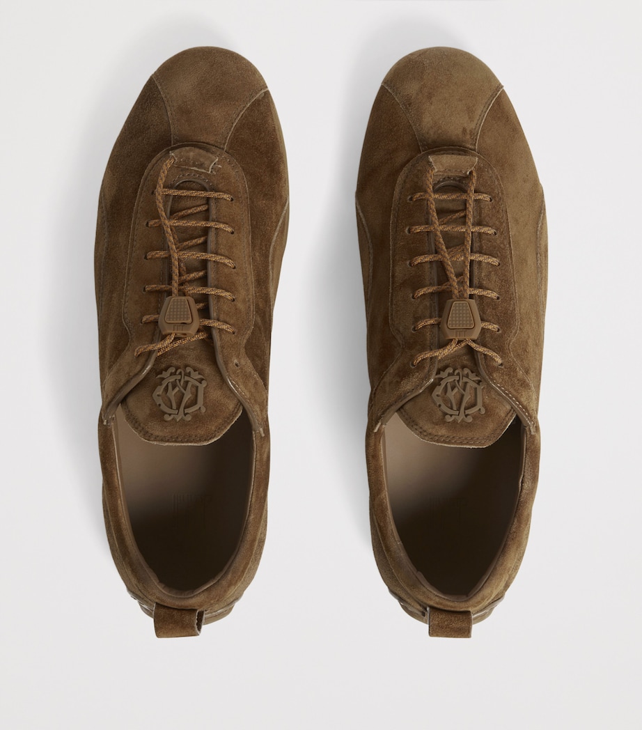 Suede Automotive Davies Sneakers 217GOLDEN BROWN Image 5