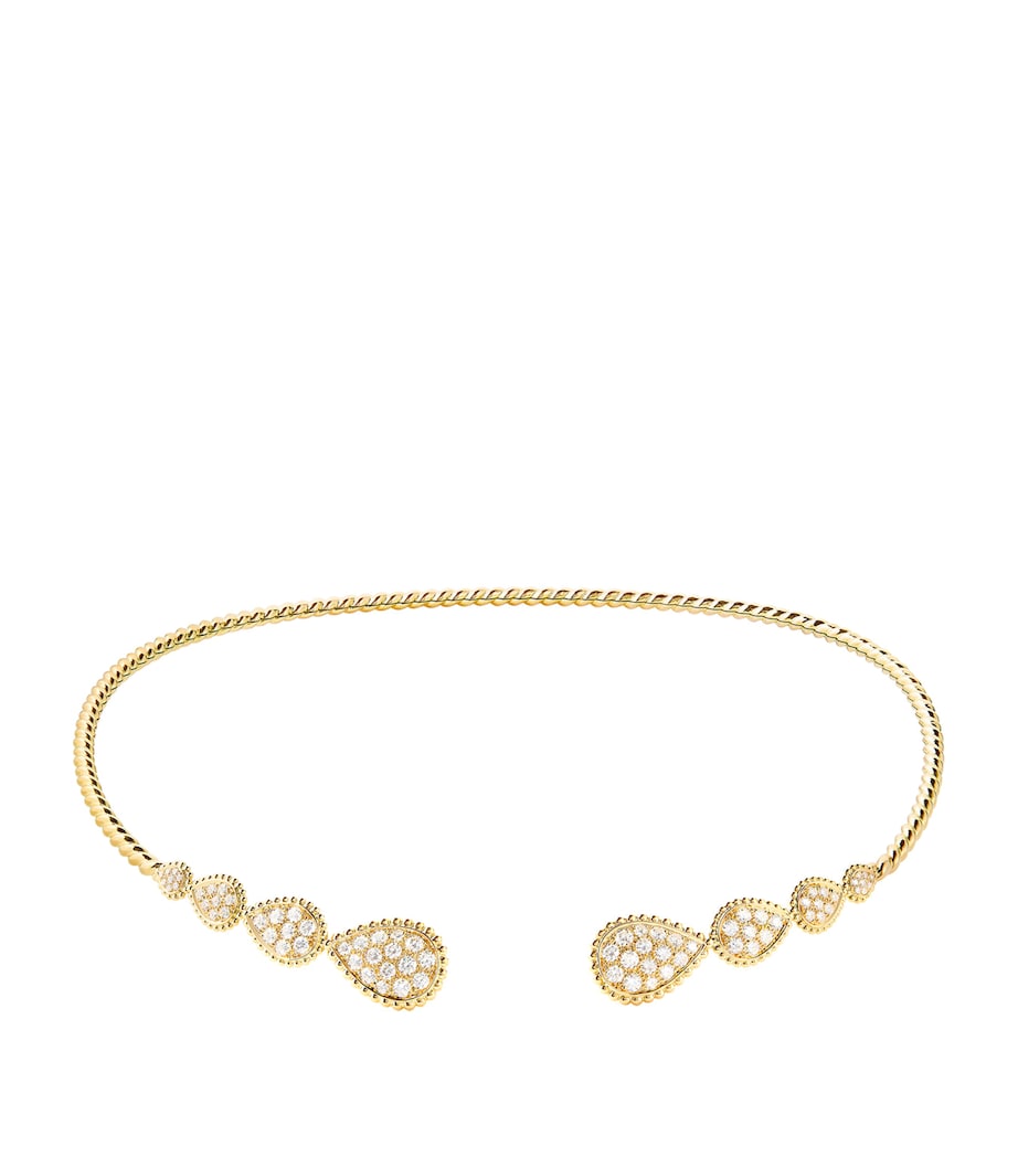Yellow Gold and Diamond Serpent Bohème Choker YELLOW Image 2