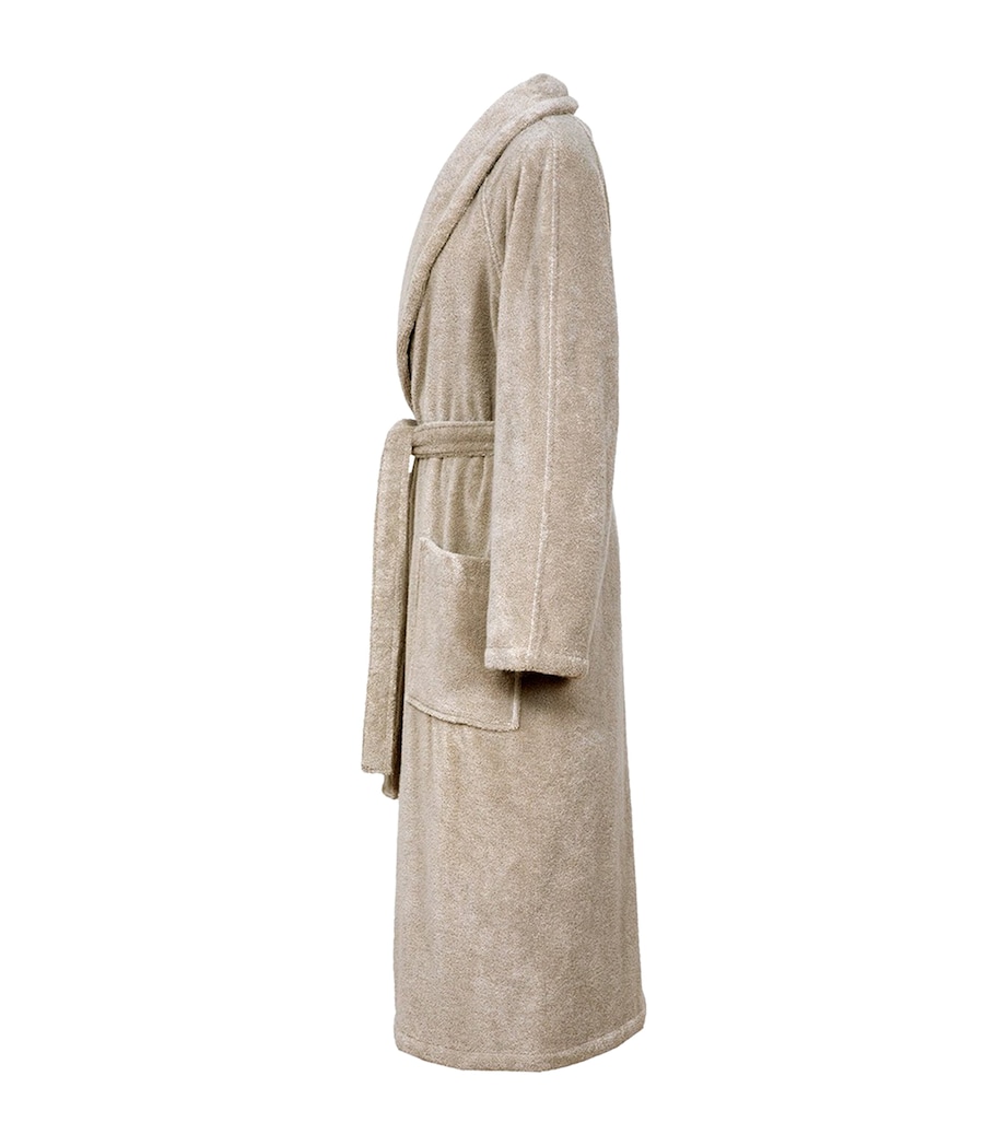 Yves Delorme Étoile Bathrobe (Small) Pierre Image 4