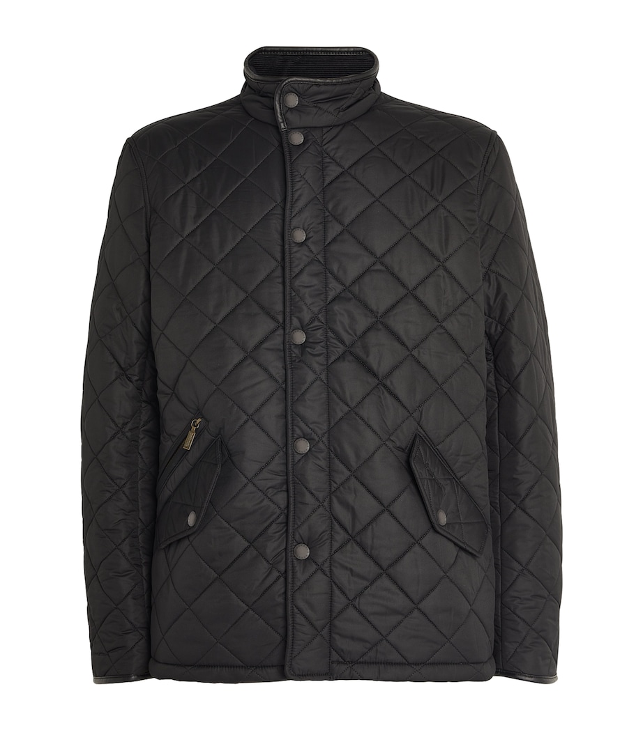 Quilted Powell Jacket BLACK Image 1