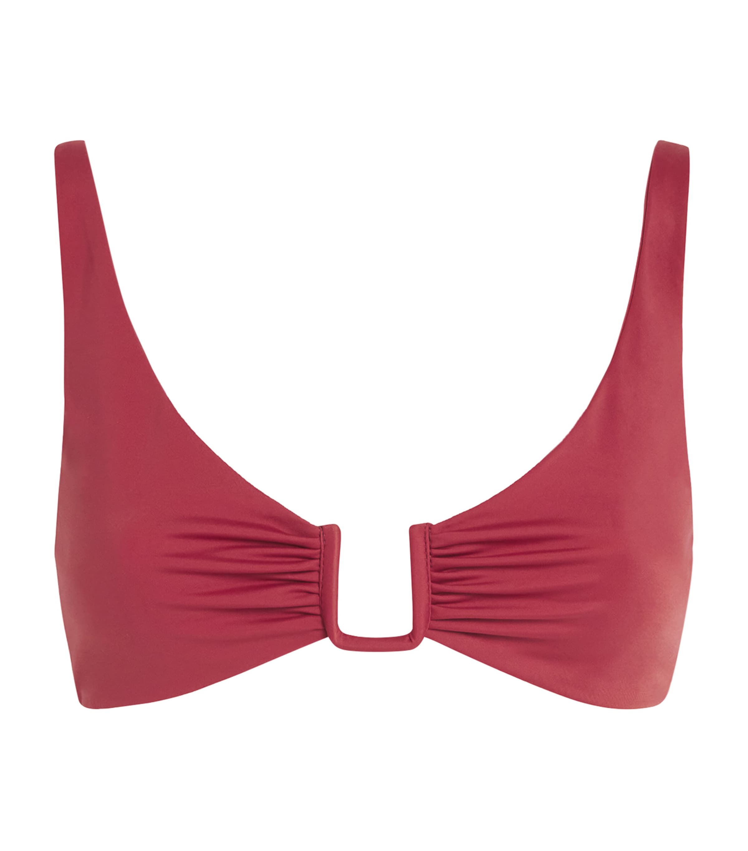 Away That Day Palma Bikini Top In Red