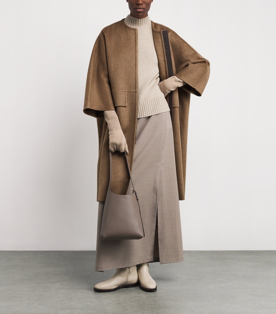 Cashmere Cape TURTLEDOVE Image 2