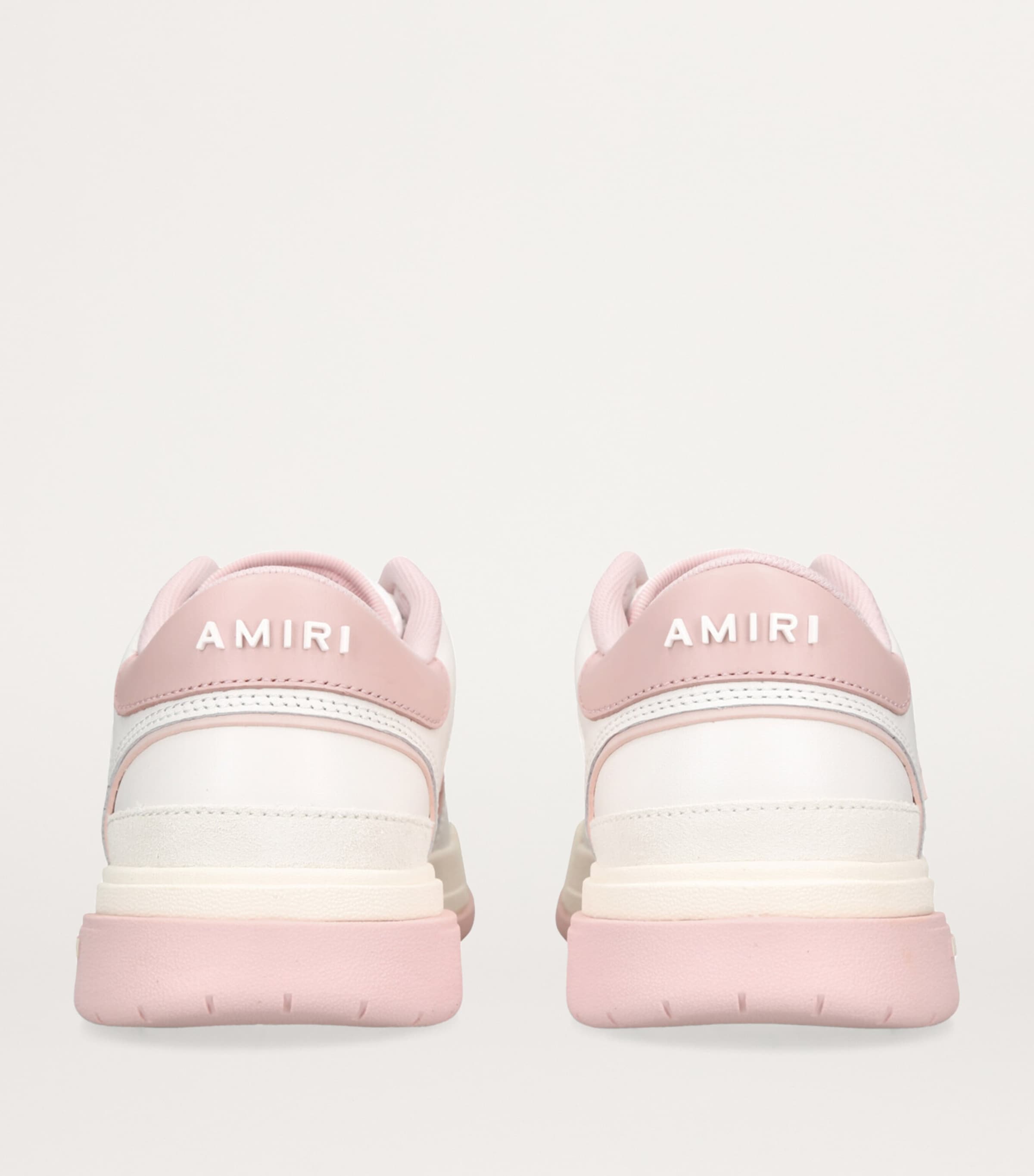 AMIRI Leather Classic Low Sneakers Pink Comb Image 2