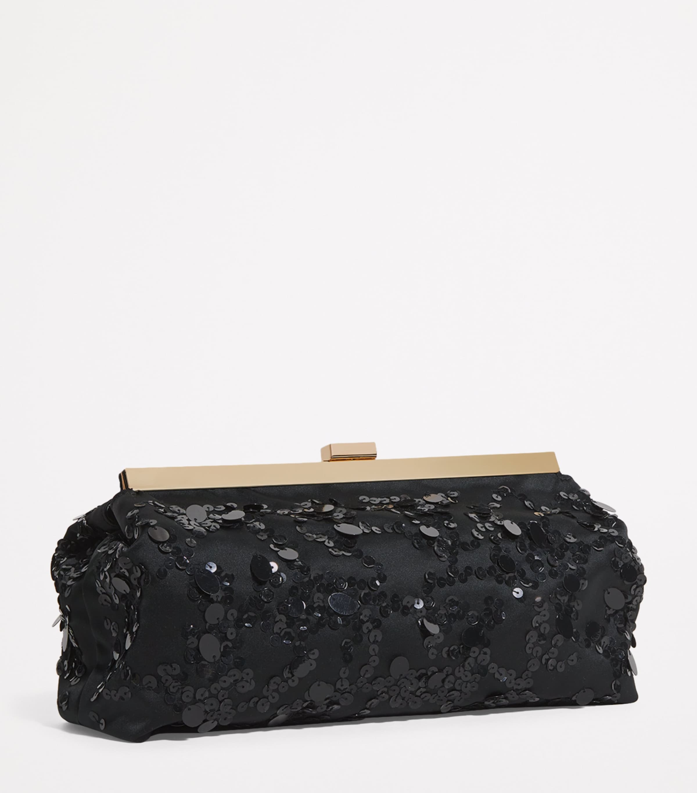 Fabiana Filippi Womens Embellished Duchesse Clutch Bag Vru Image 3
