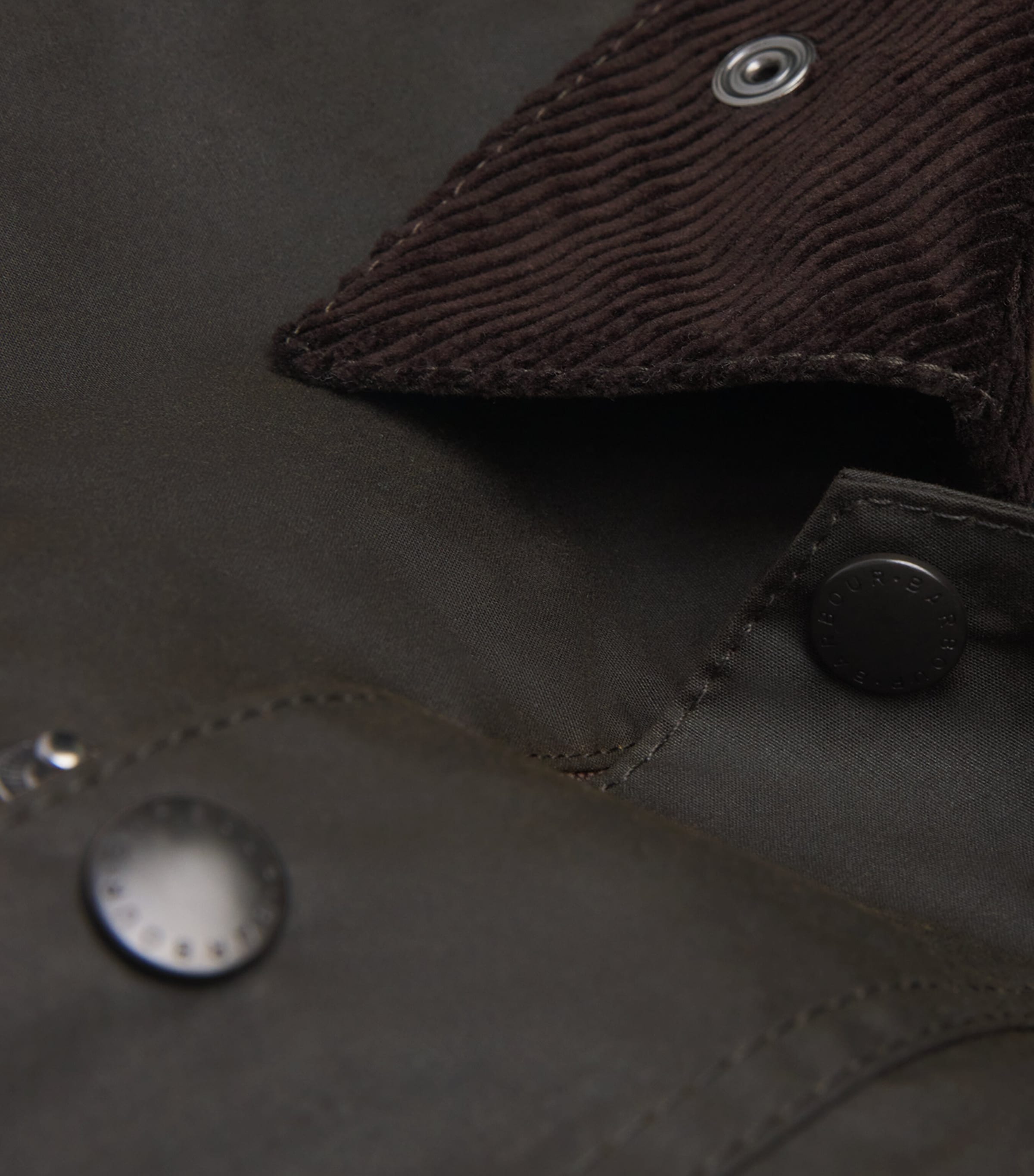 Waxed Bedale Jacket OLIVE Image 6