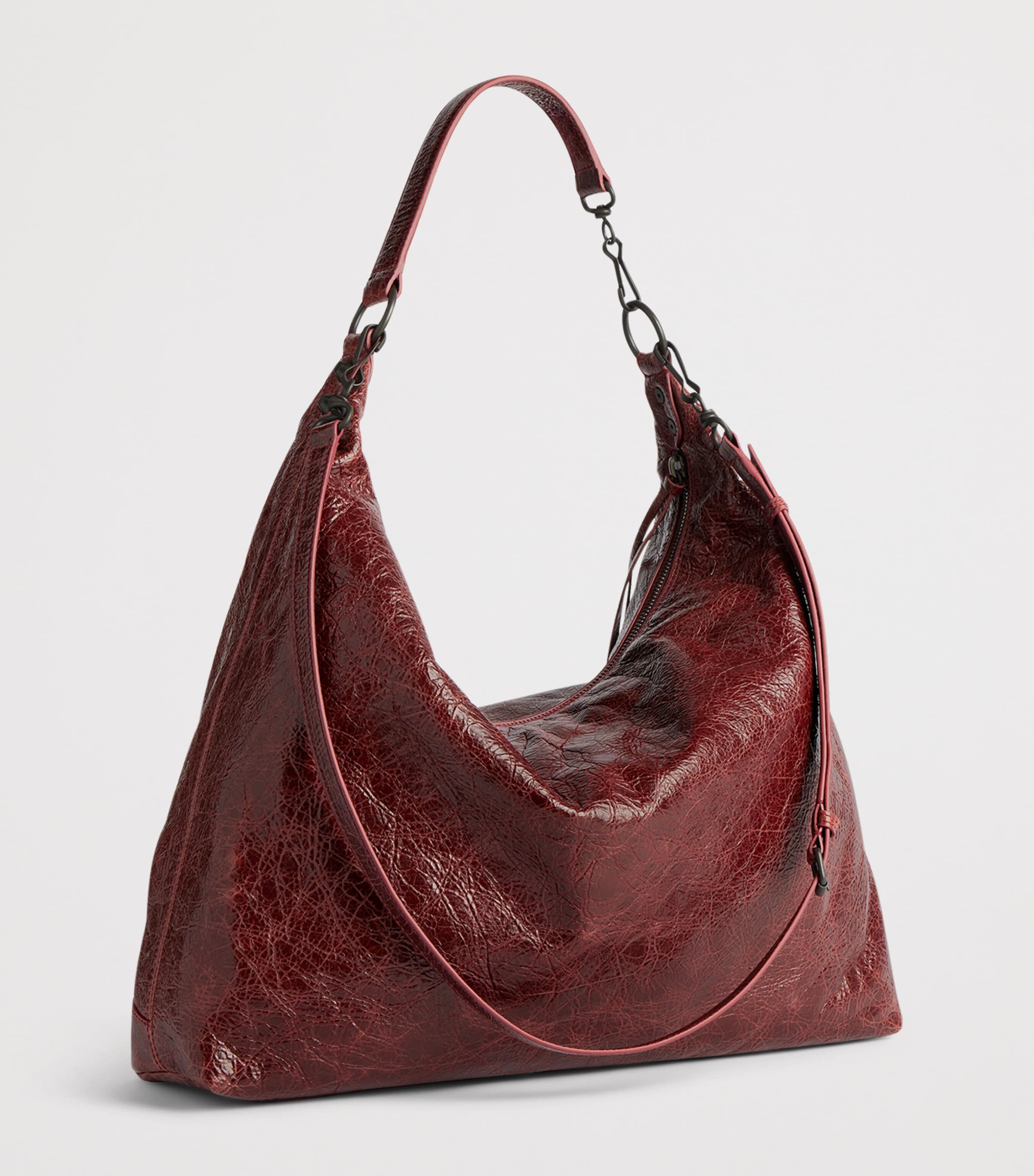 Balenciaga Medium Lambskin Le City Shoulder Bag Image 3
