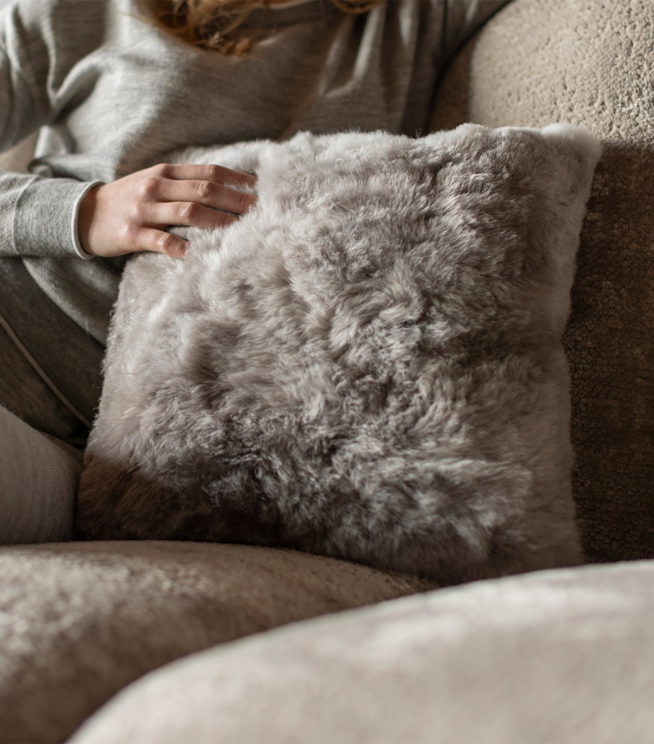 Weich Nube Cushion (50cm x 50cm) Silver Grey Image 2