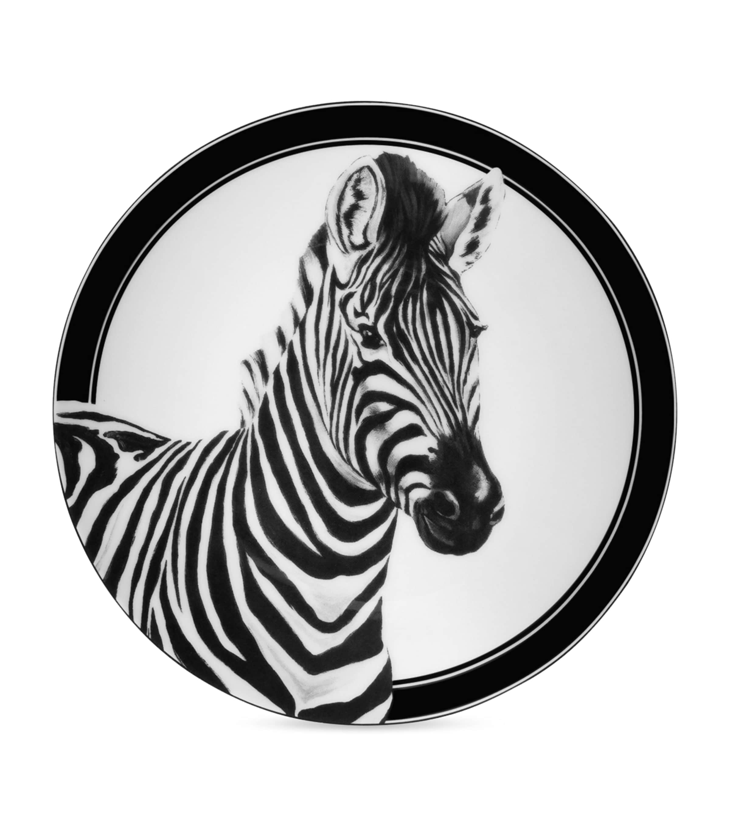 Set of 2 Zebra Bread Plates (17cm) UZ004 ZEBRA Image 3