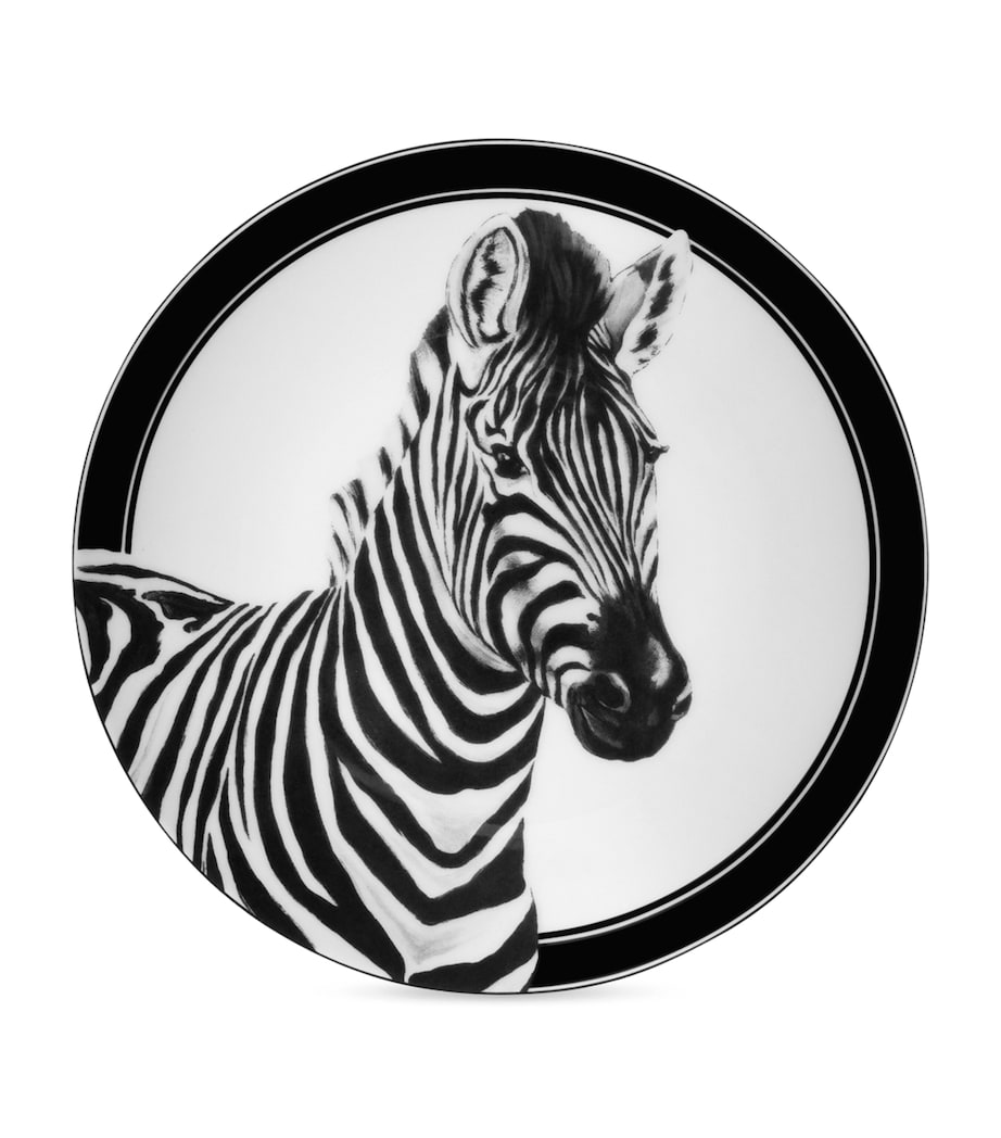 Set of 2 Zebra Bread Plates (17cm) UZ004 ZEBRA Image 3