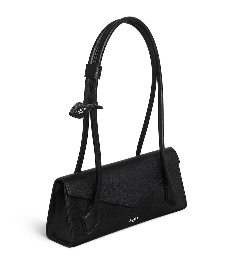 Alaïa Small Leather Le Teckel Shoulder Bag Black Image 2