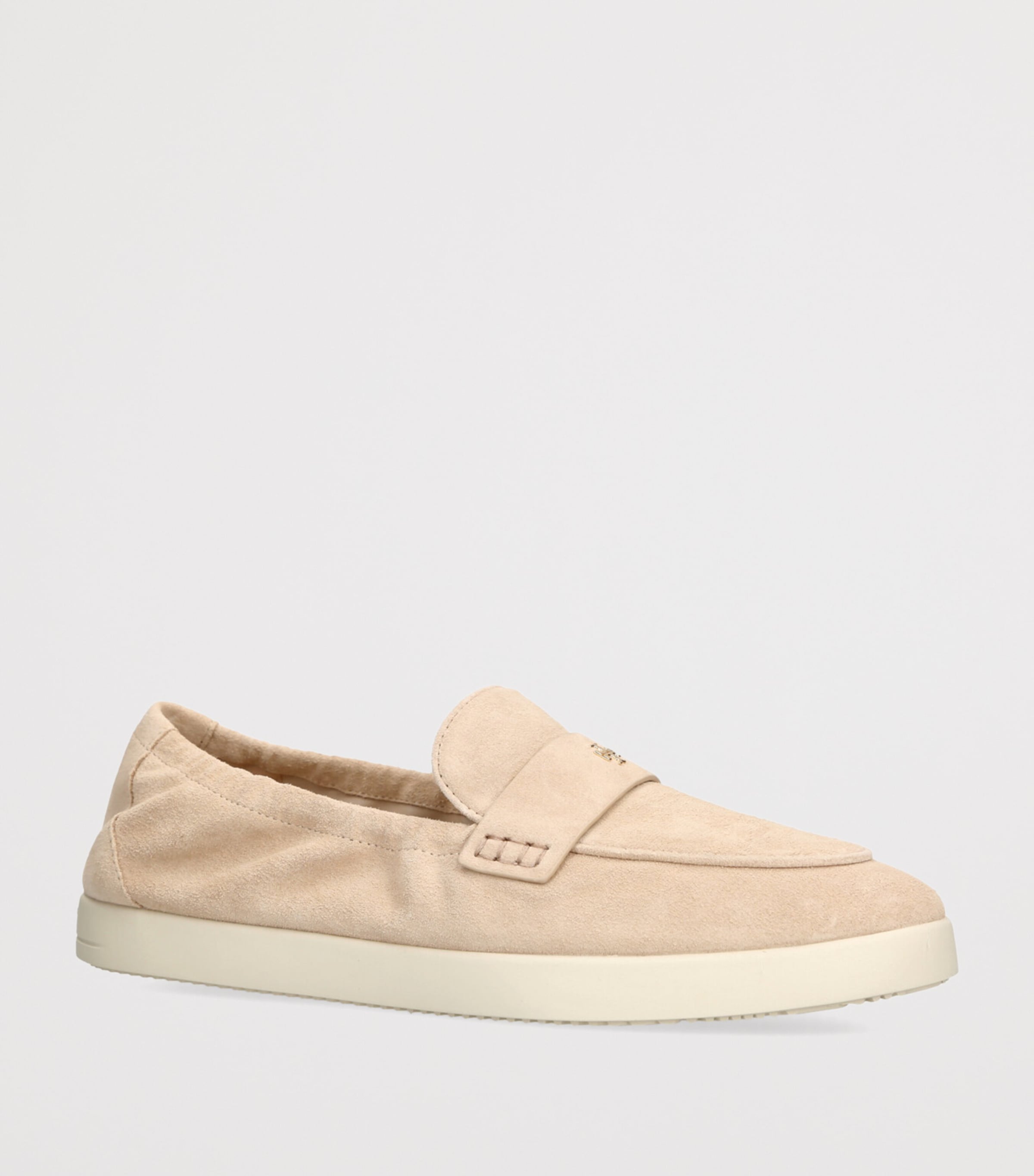Suede Ballet Sport Loafers BEIGE Image 3