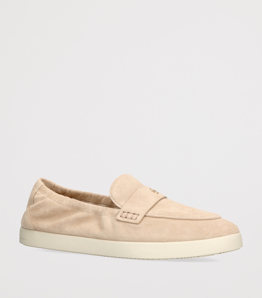 Suede Ballet Sport Loafers BEIGE Image 3