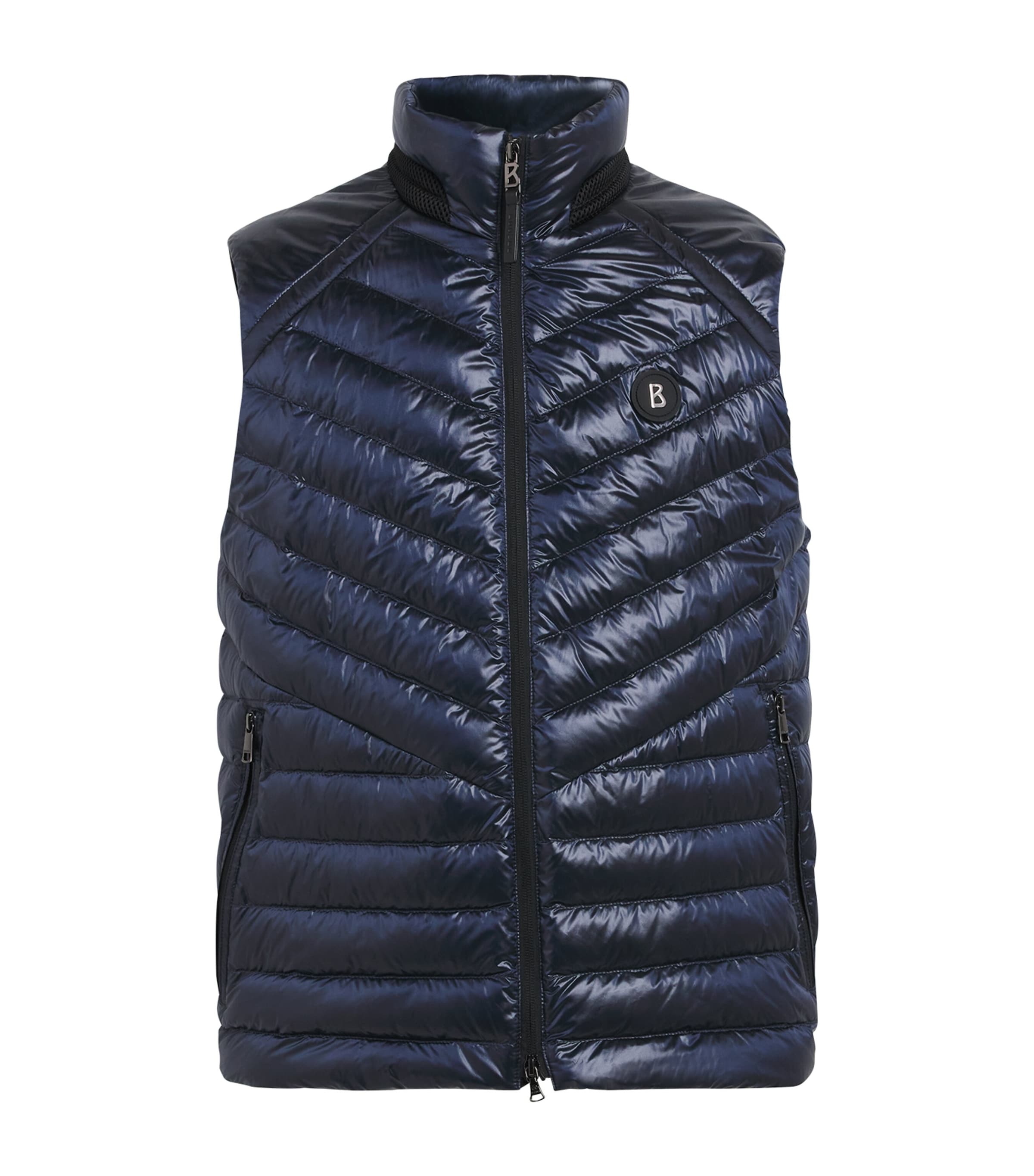 Bogner Down Lasse Gilet In Blue