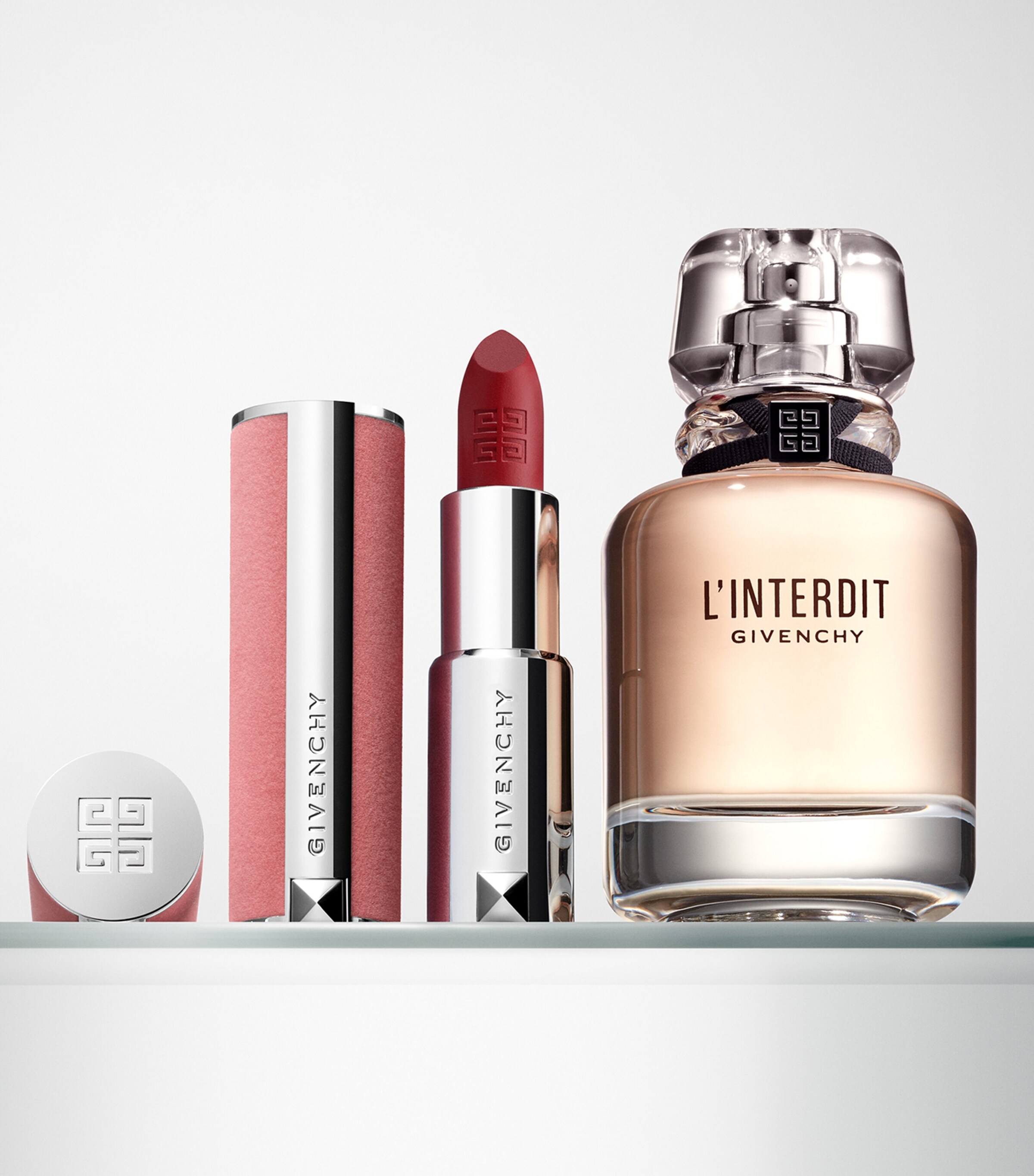 Givenchy Le Rouge Sheer Velvet Refillable Matte Lipstick Rouge Grenat Image 8