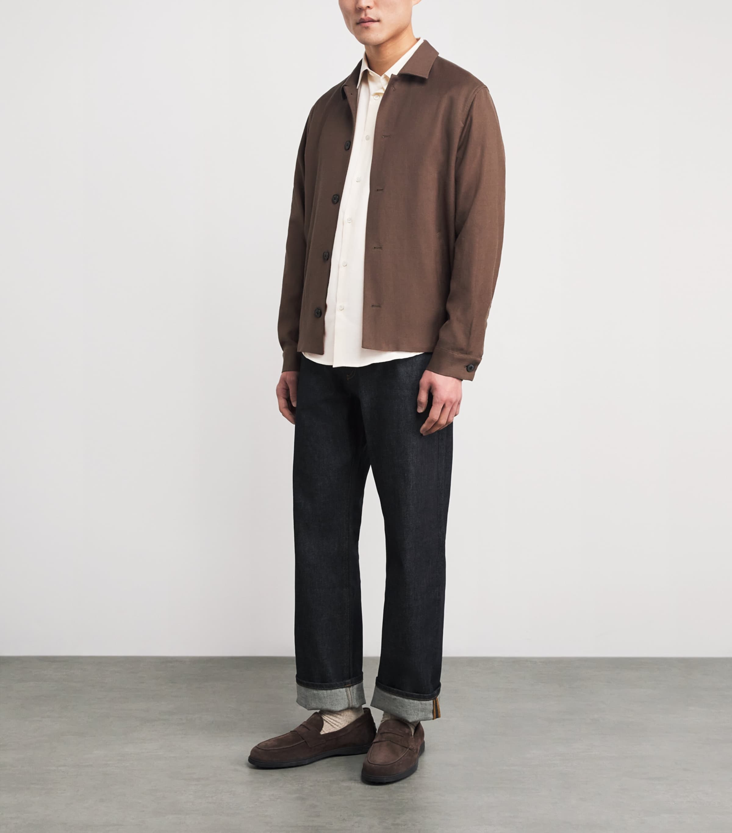 Cotton-Cashmere Shirt WHIG WARM WHITE Image 2