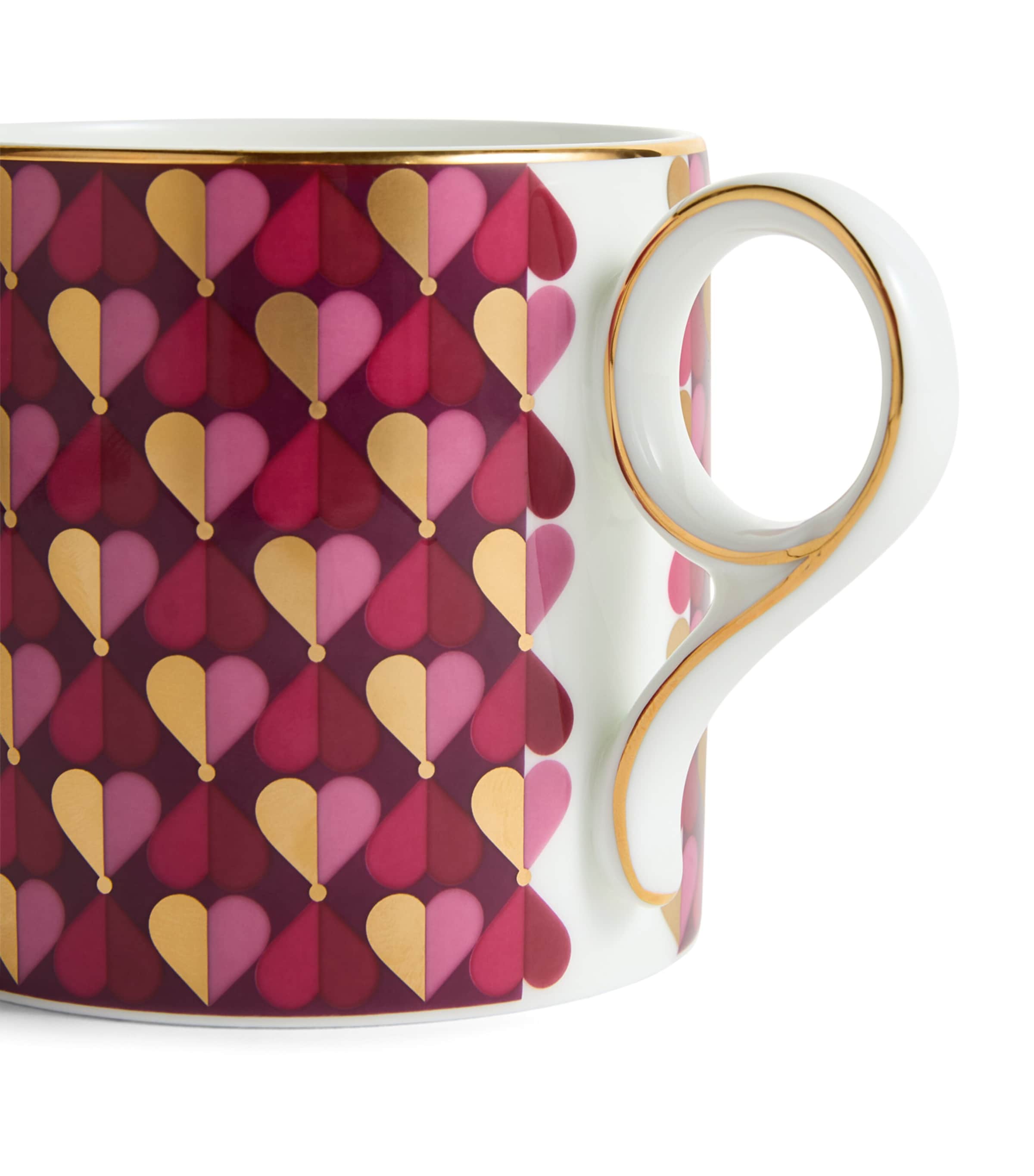 Wedgwood Bone China LOVE Mug Magenta Image 3