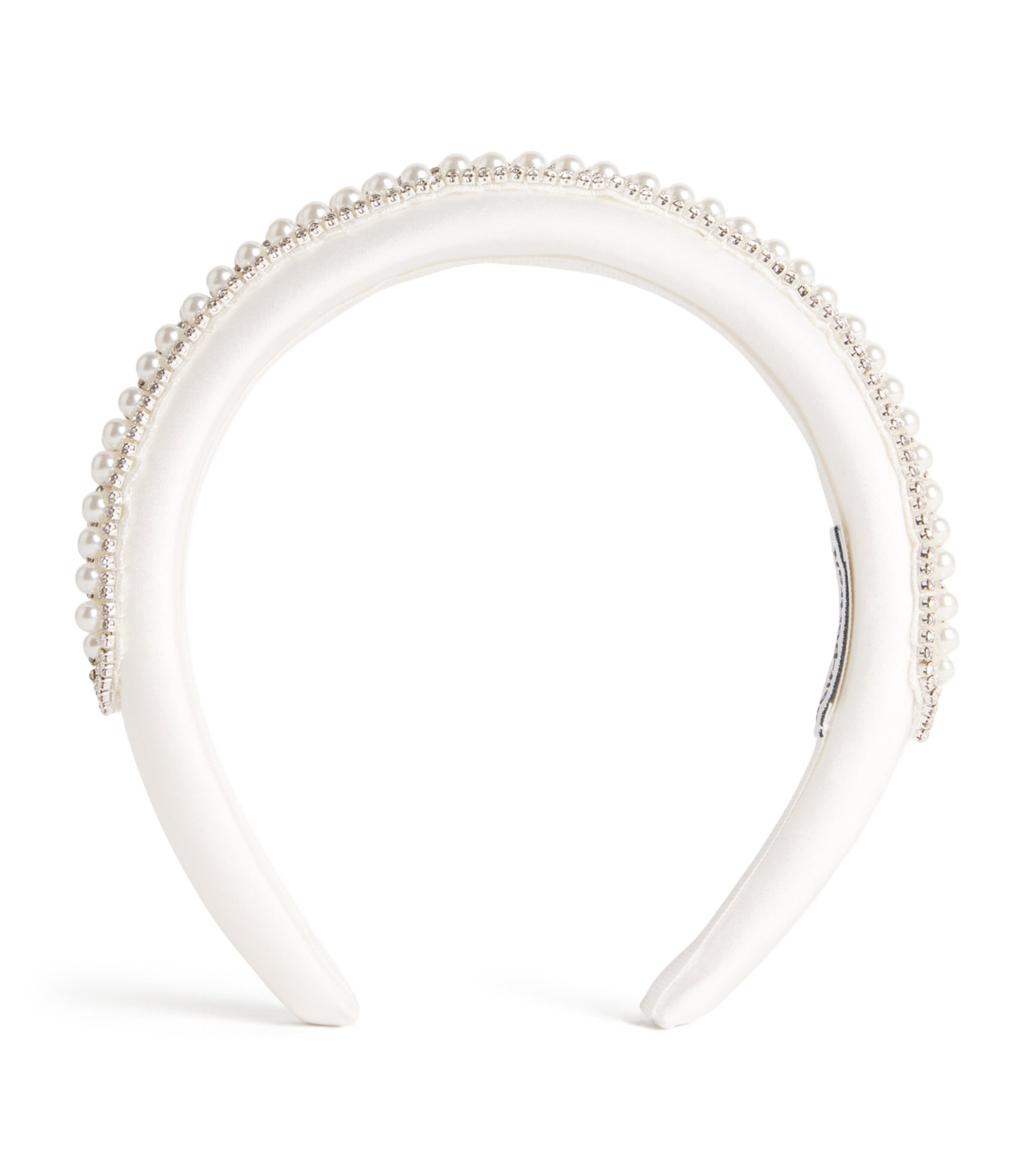 Self-portrait Faux Pearl And Diamanté Headband