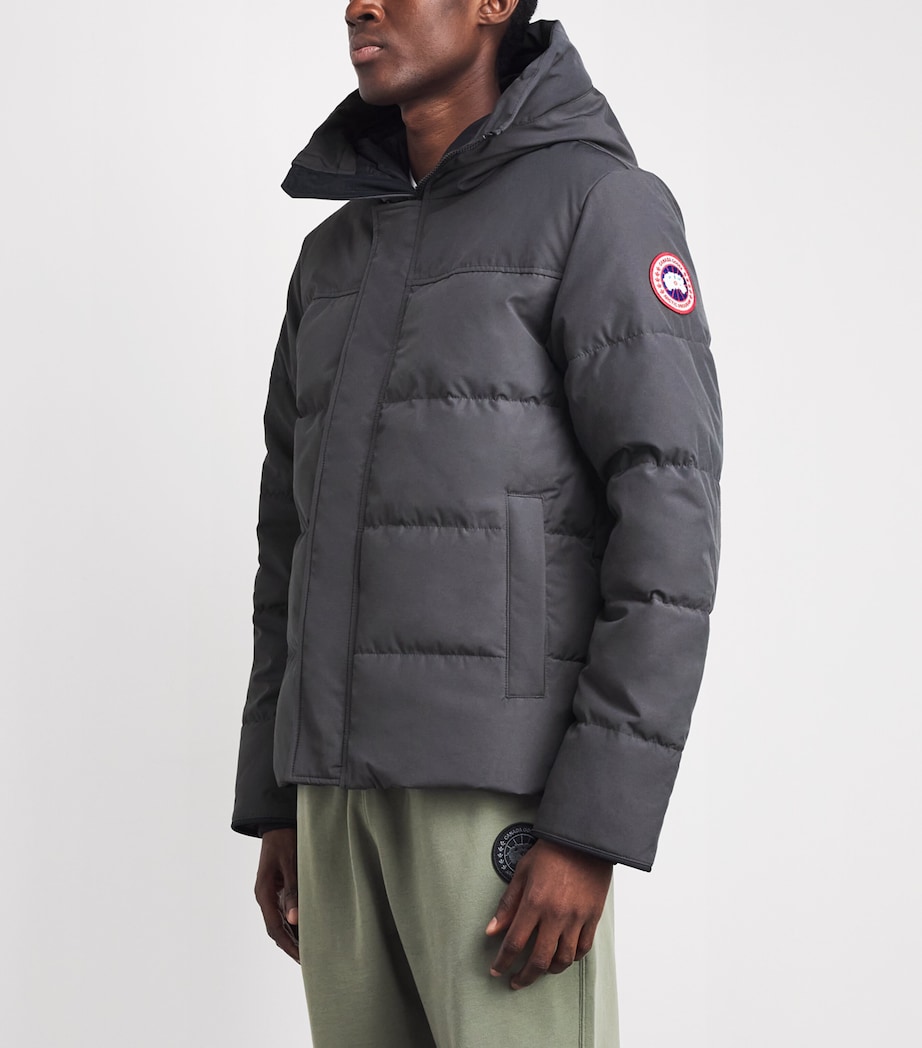 Canada Goose Mens MacMillan Down Parka Granite Grey Image 4