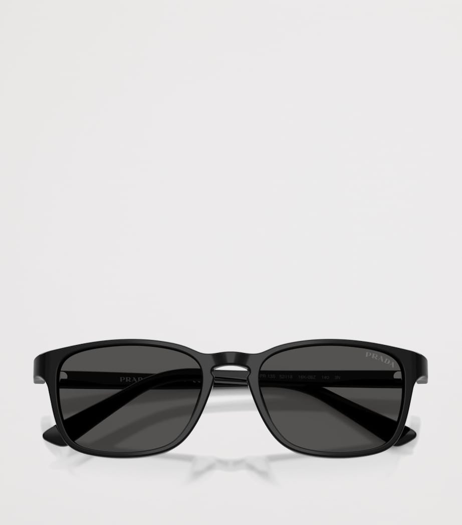 Prada Acetate Pillow Sunglasses Black Image 5