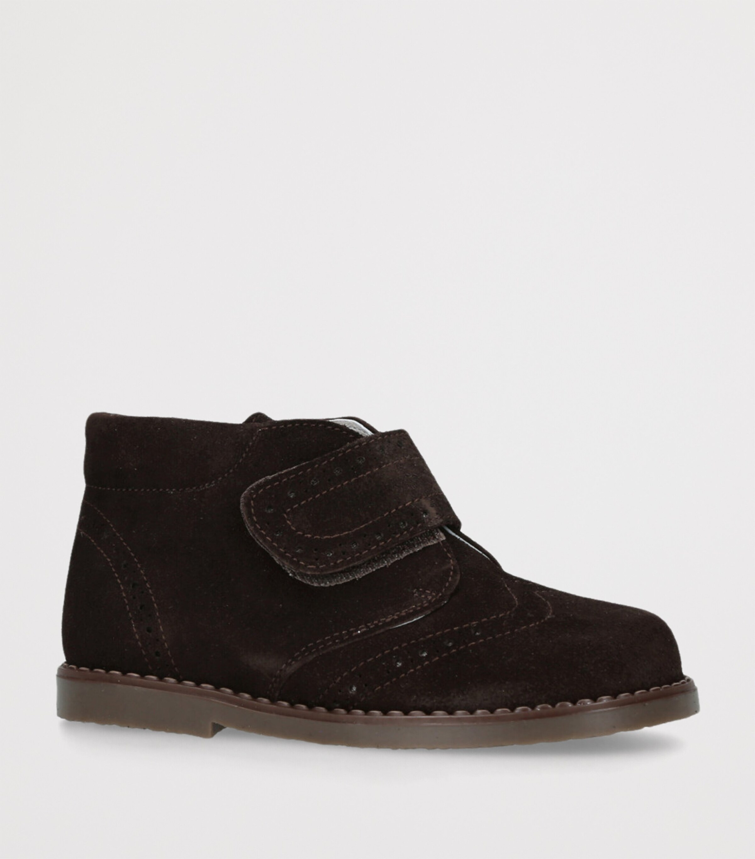 papouelli Suede Jimmy Boots Brown Image 3