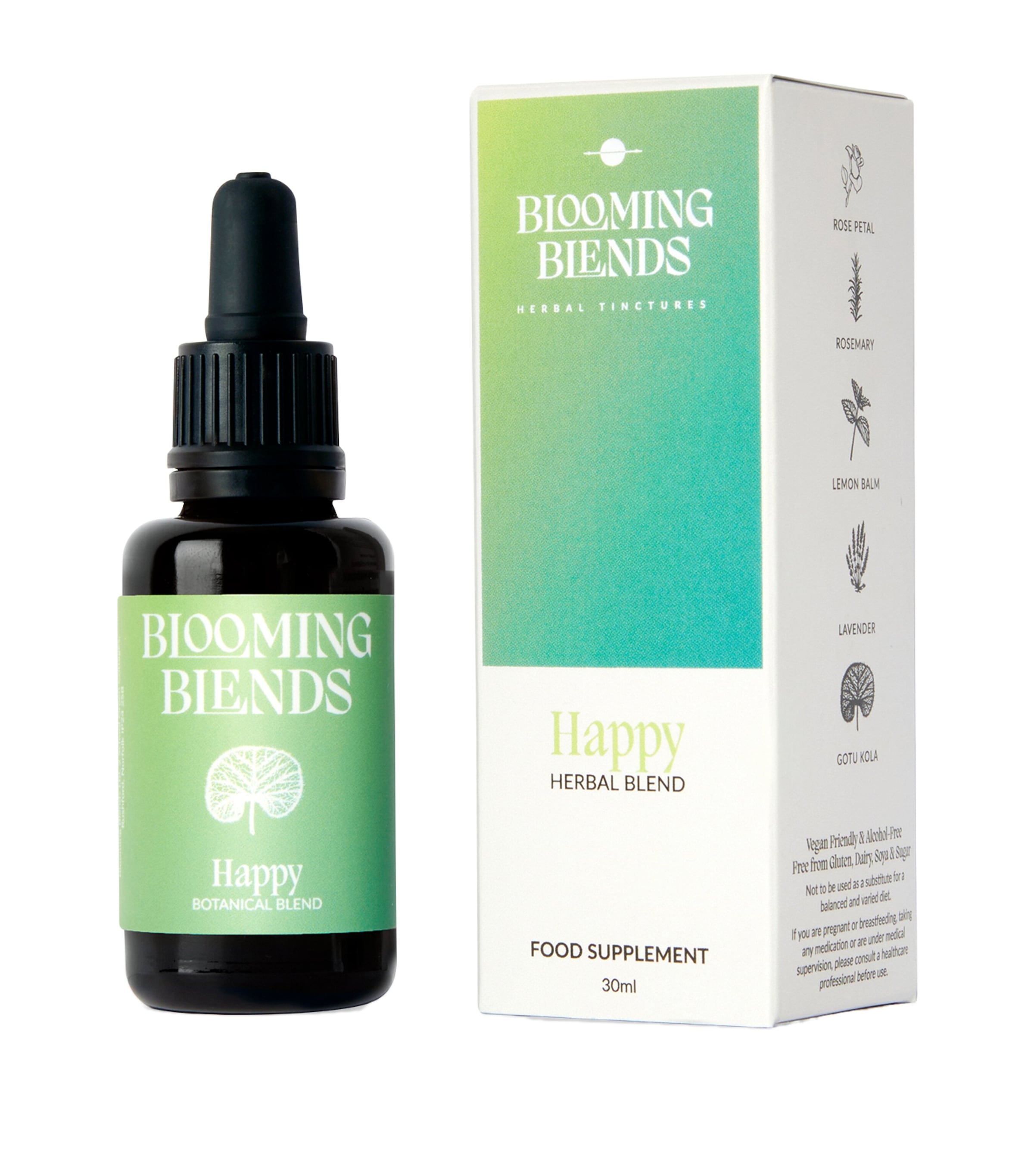 Blooming Blends Happy Herbal Tincture