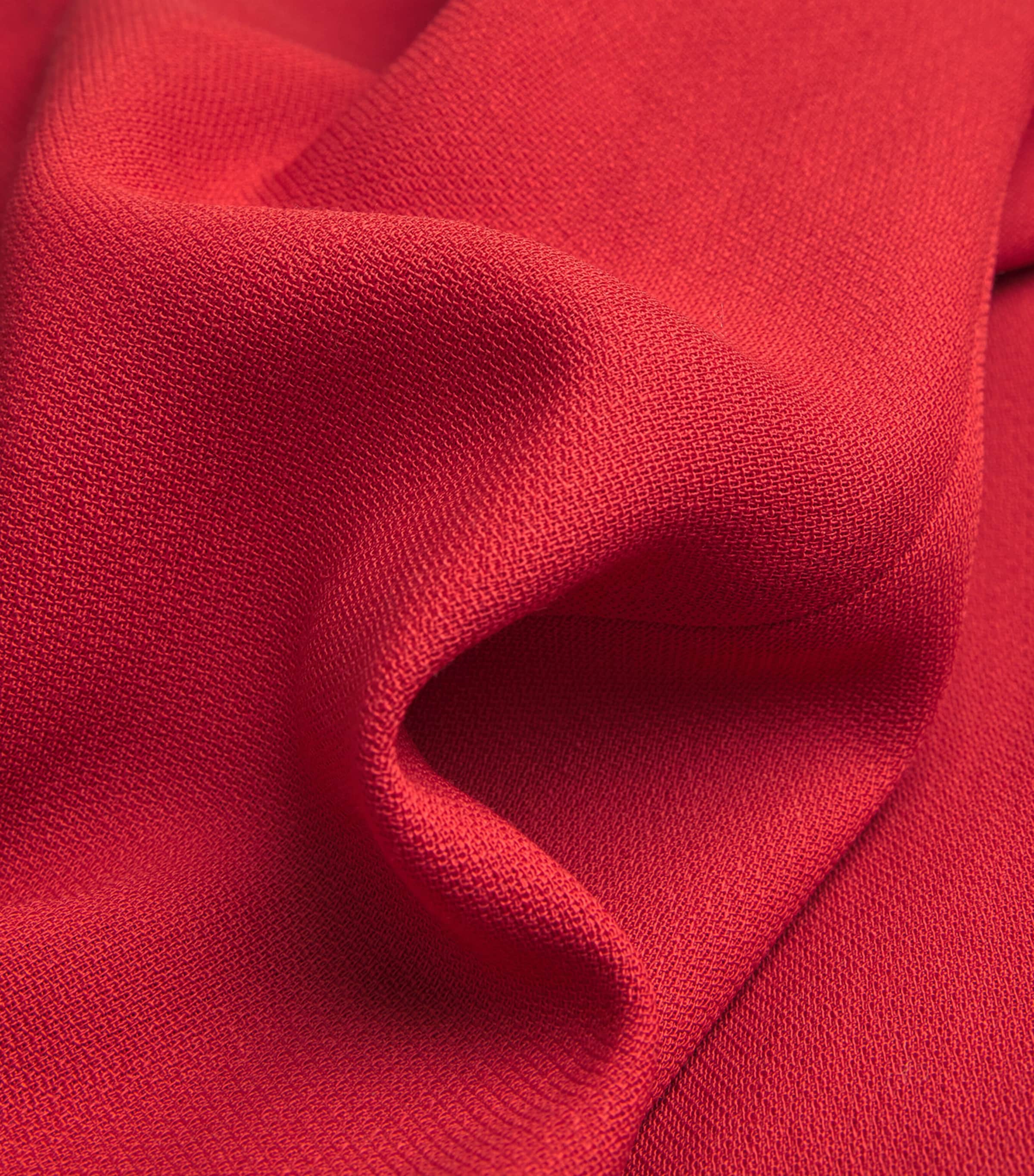 Wool Slouch-Waist Midi Dress 344 POPPY Image 5