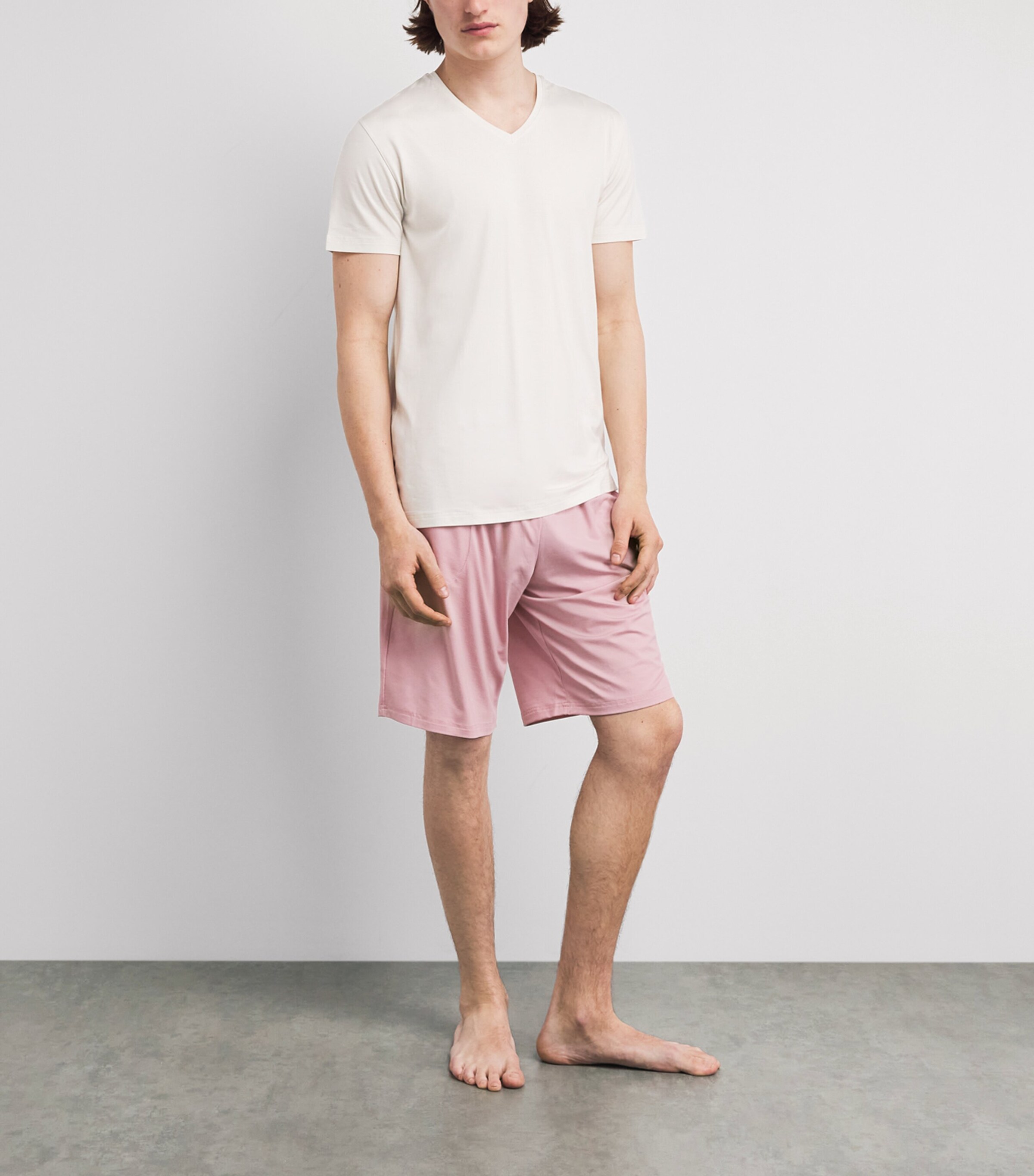 Derek Rose Mens Basel Lounge Shorts Pin Image 2