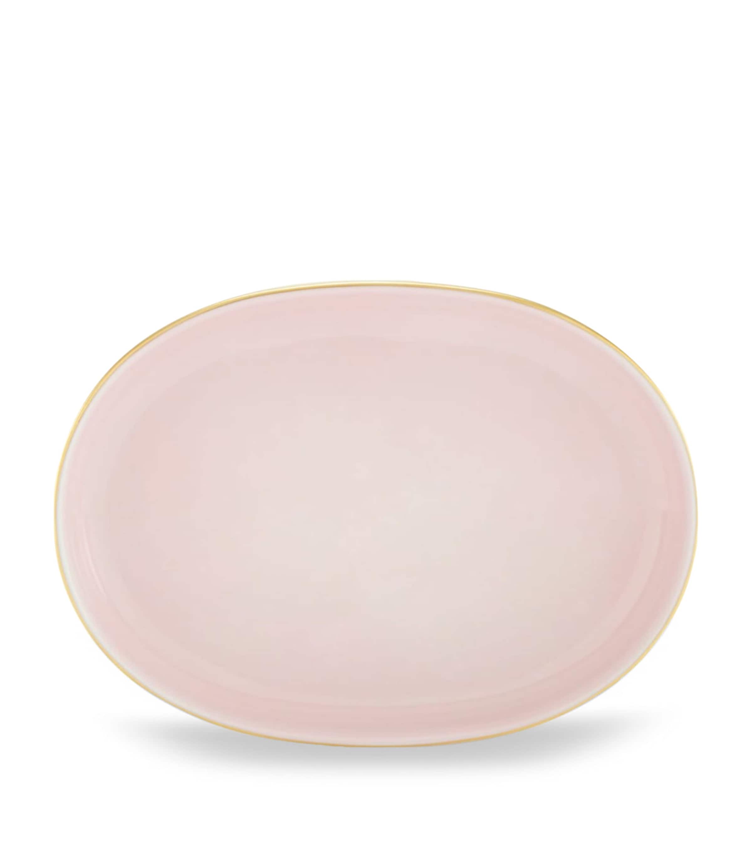 Porcelain Colonna Diva Giallo Pickle Dish (21.5cm) G00134901 Image 1