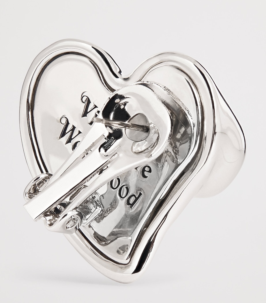 Orb Mimosa Earrings P102 PLTNM/BLK Image 4