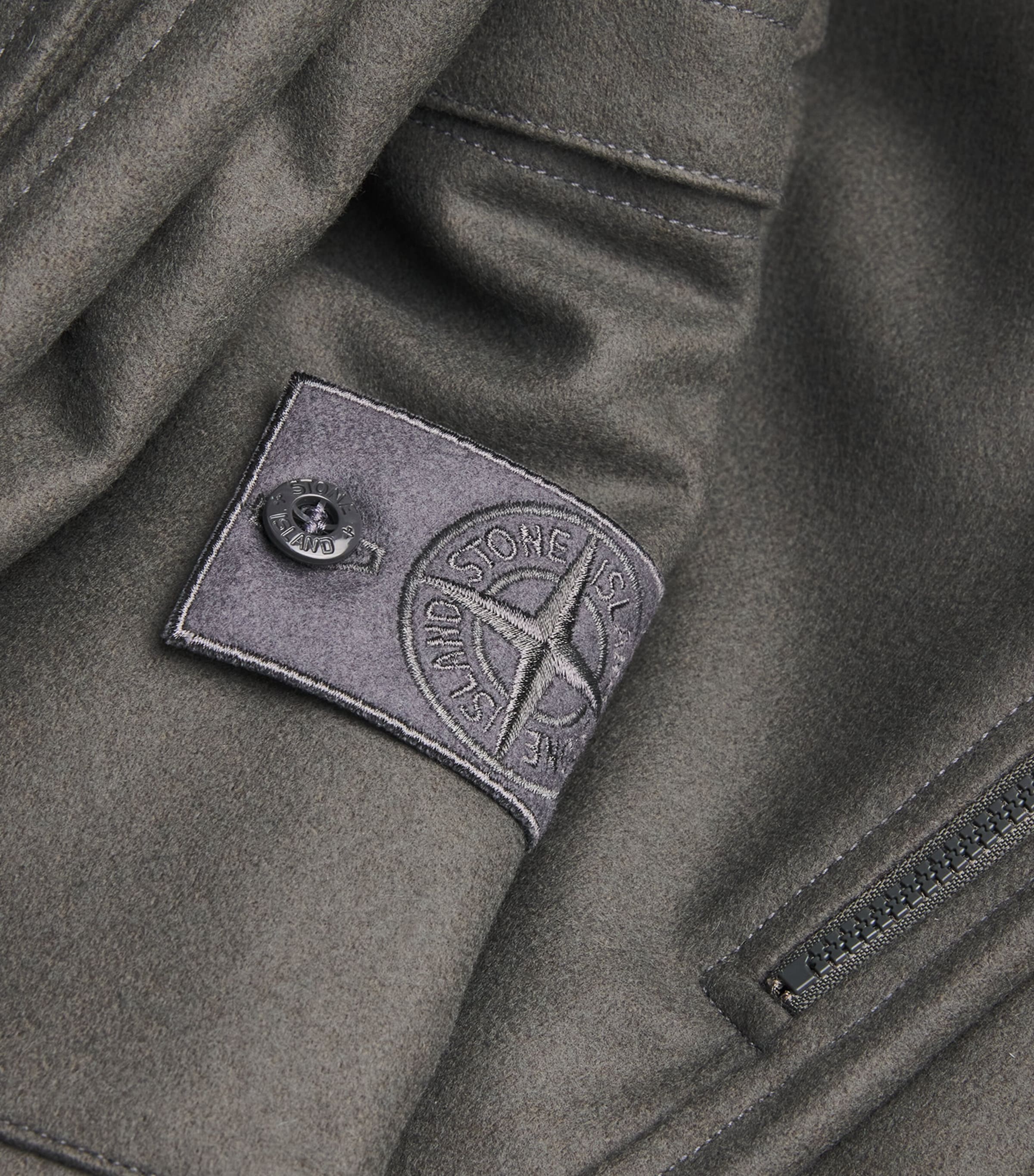 GHOST PIECE Wool-Blend Cargo Trousers V0067 Image 5