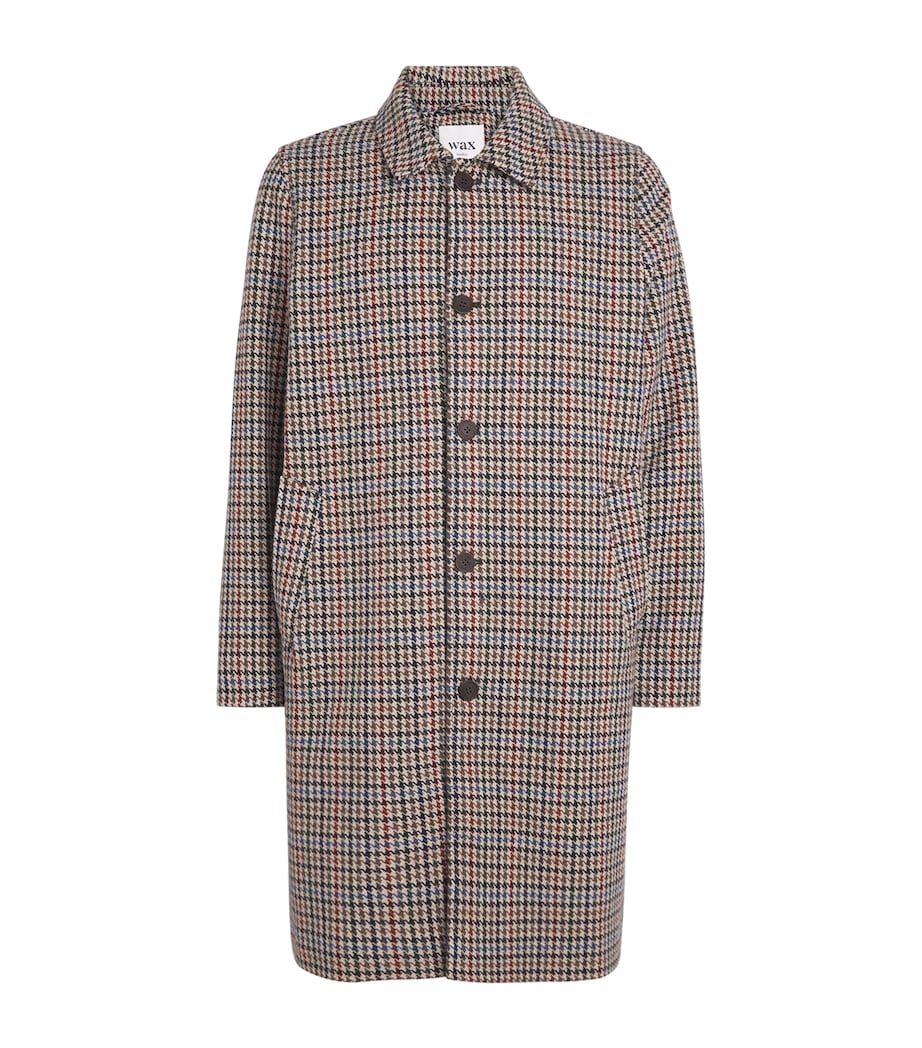 Houndstooth Overcoat NATURAL/MULTI Image 1