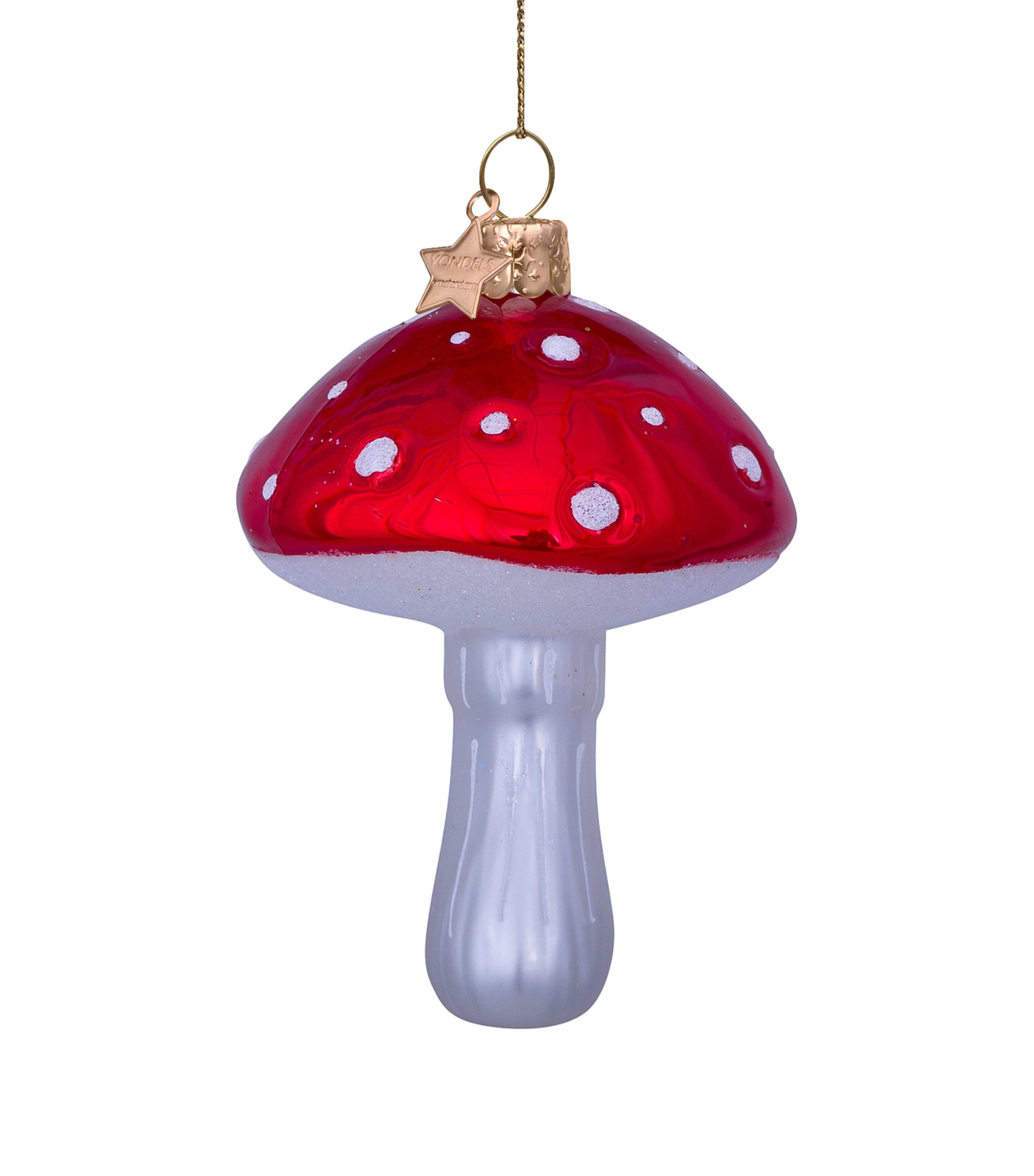 Harrods Mushroom Tree Decoration Red Image 2