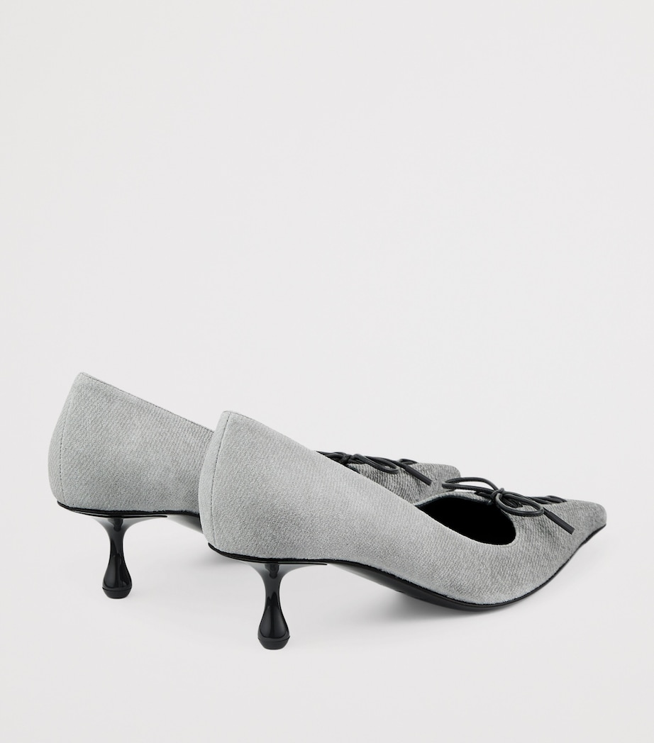 Scarlett 50 Suede Pumps DOVE Image 4